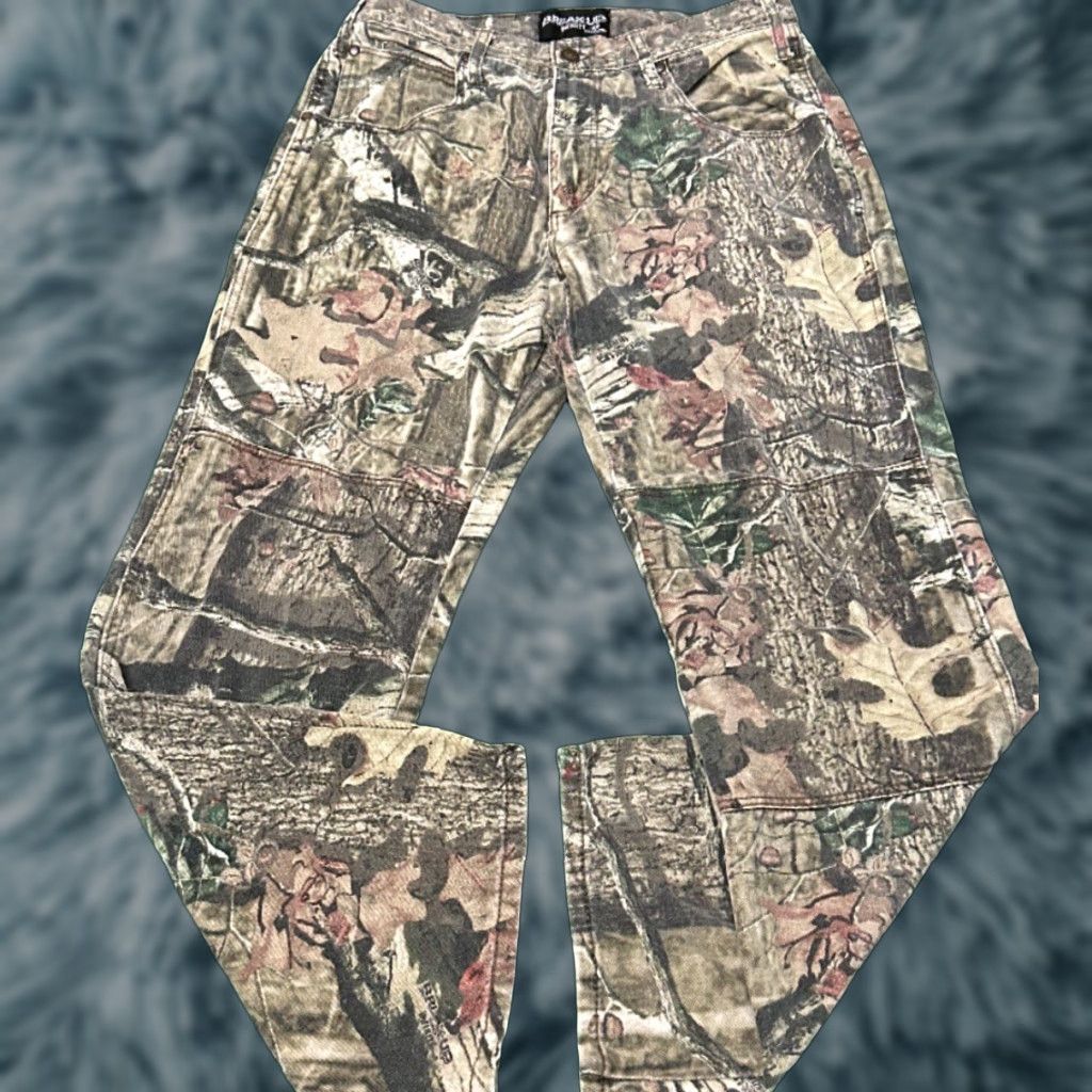 Vintage VINTAGE Mossy Oak Real Tree Camo Hunter Baggy Skater Jeans Mens 32x32 Size US 32 / EU 48 - 1 Thumbnail