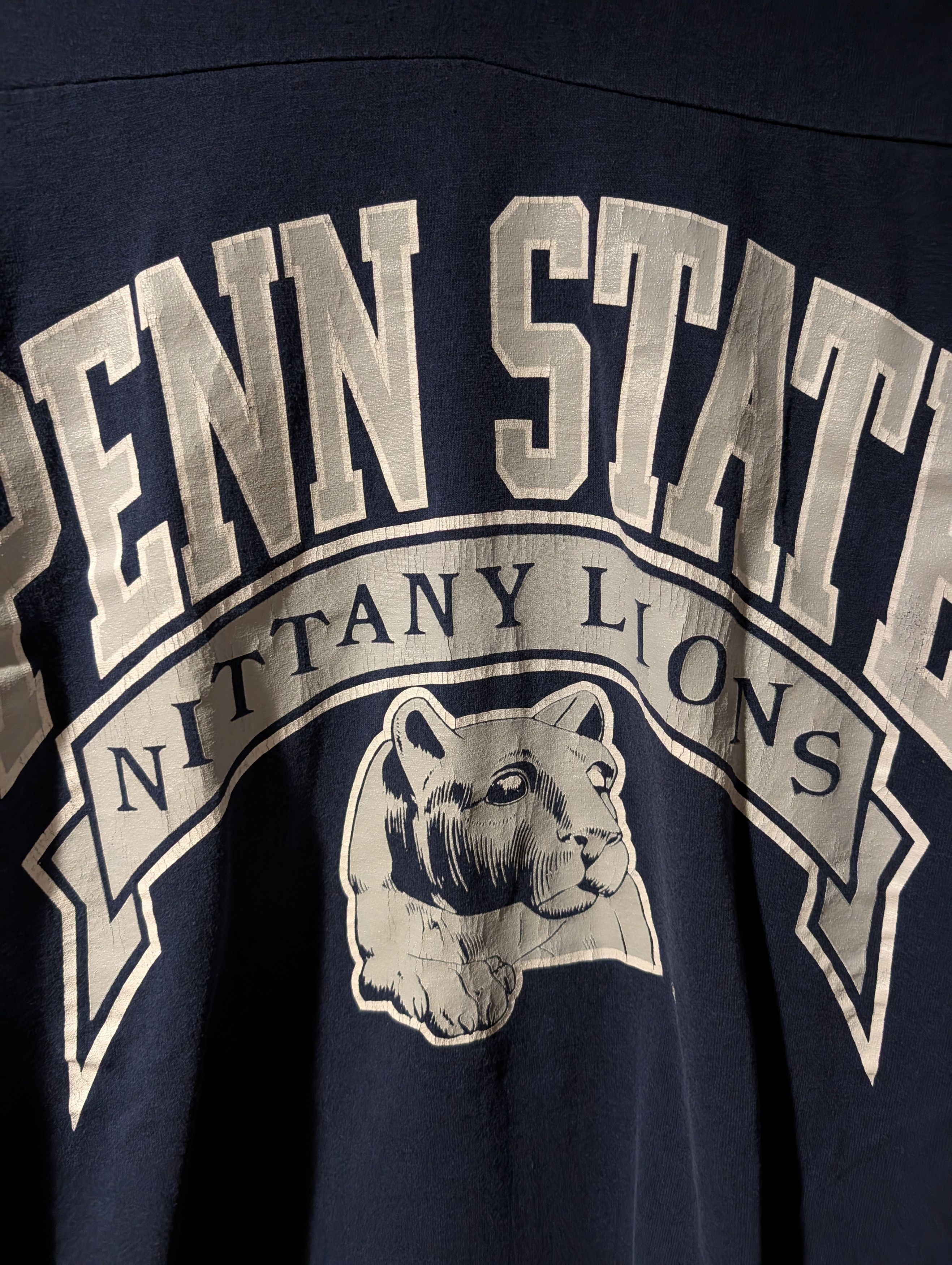 NCAA Vintage Penn State University Nittany Lion T Shirt Logo 7 Size US XL / EU 56 / 4 - 2 Thumbnail