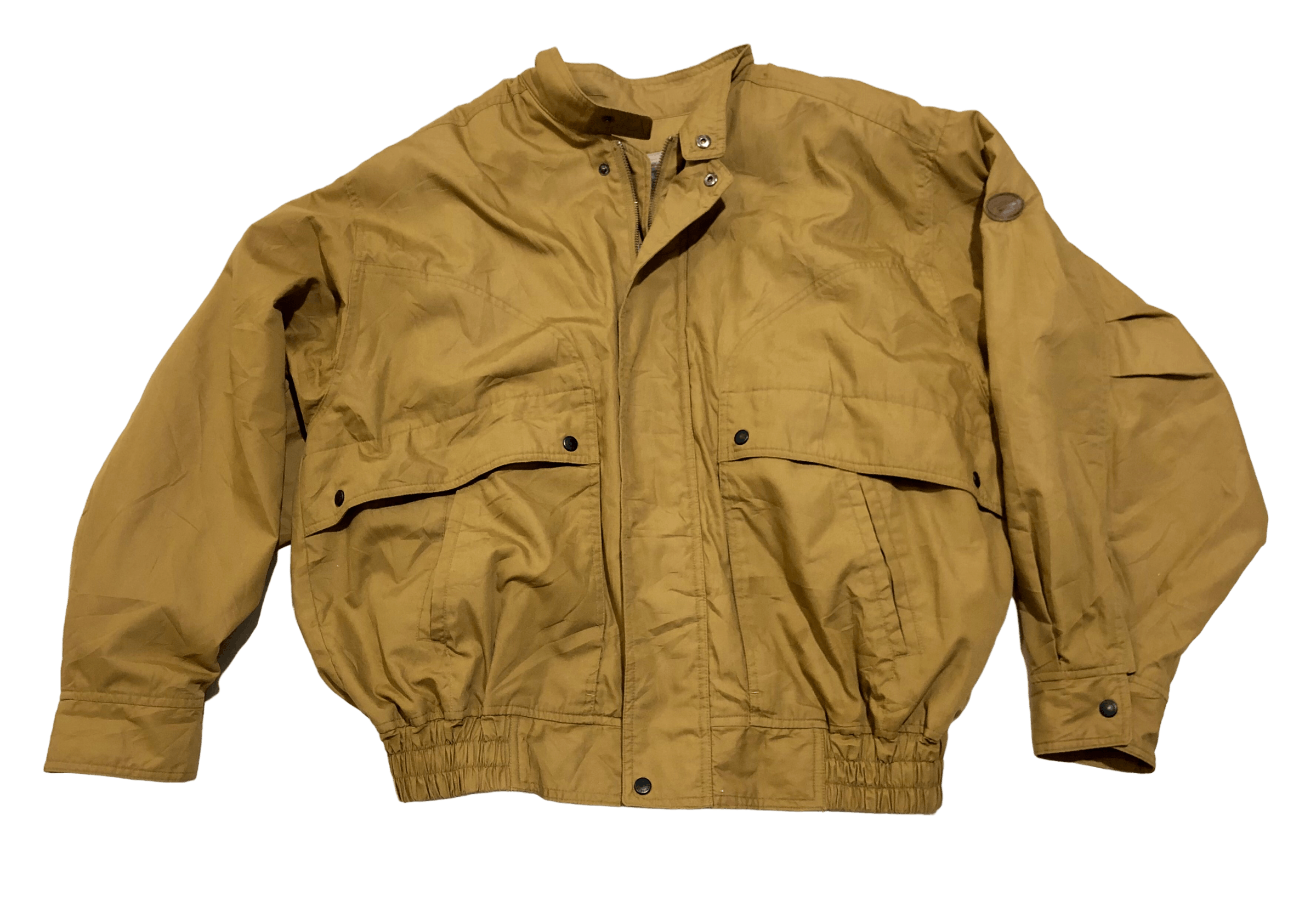 Vintage Vintage Crocodile Bomber Zipper Jacket Size US L / EU 52-54 / 3 - 1 Thumbnail