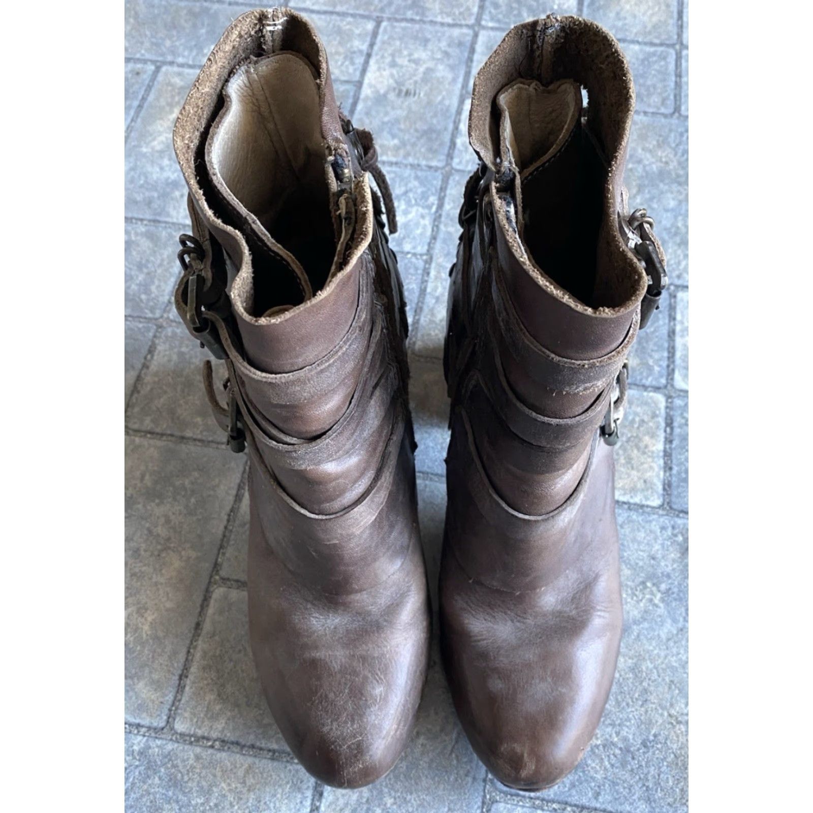 FREEBIRD Freebird Boots Women’s Size 9 Leather Brown Flaws Wear Boots Women Brown Leather 9 Flaws Vintage? Size US 9 / IT 39 - 7 Thumbnail