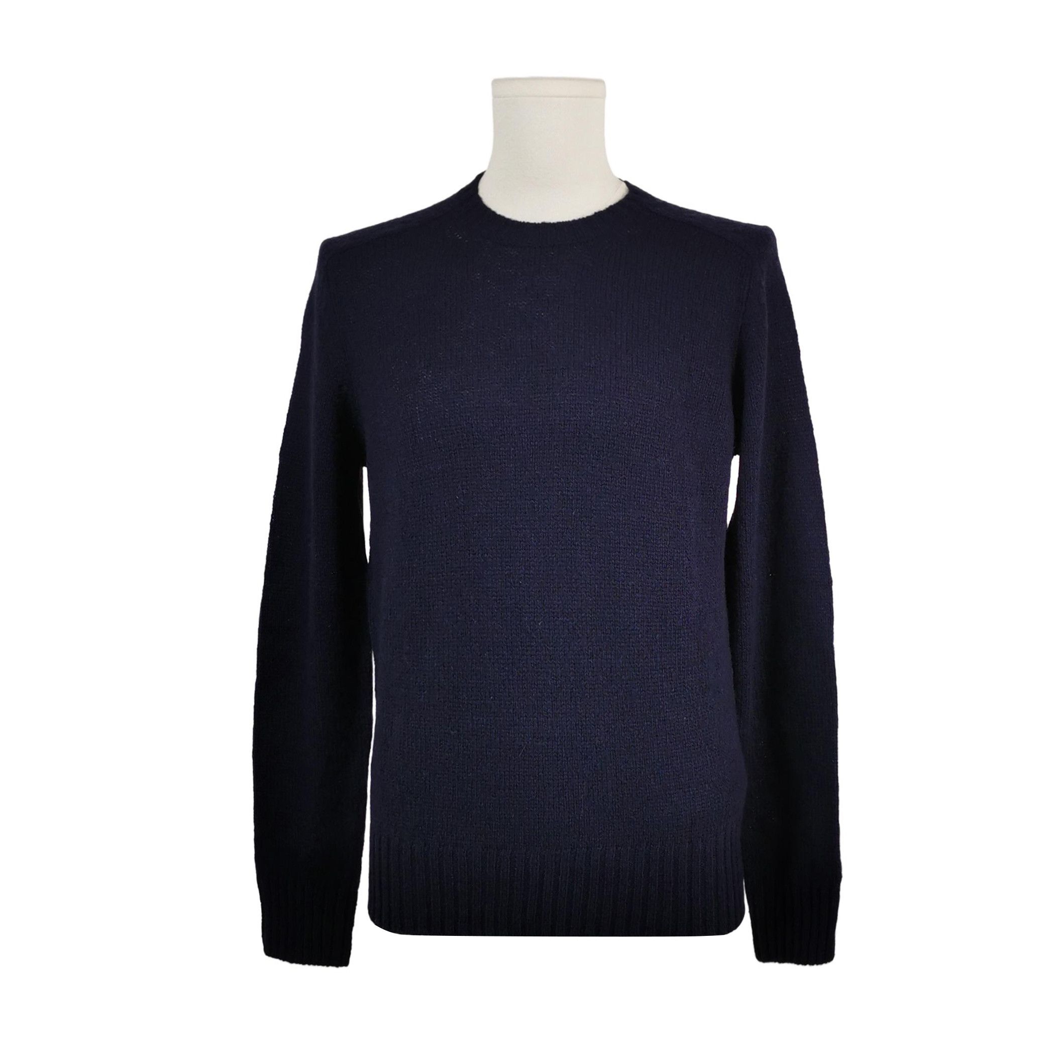 Prada Prada Wool Solid Round Neck Sweater M/48 Size US M / EU 48-50 / 2 - 1 Thumbnail