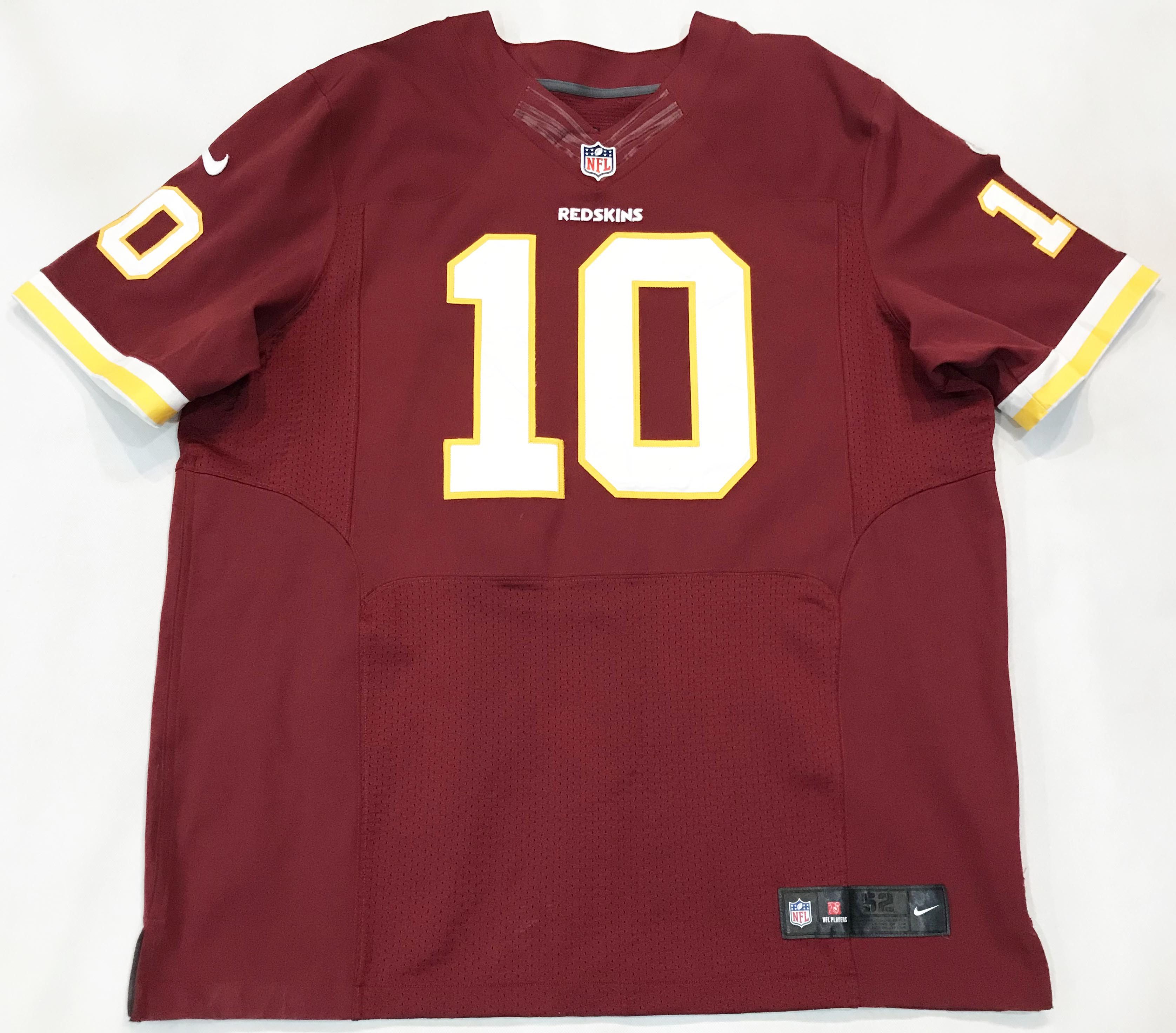 Nike On Field NFL Washington Redskins GRIFFIN III #10 Jersey