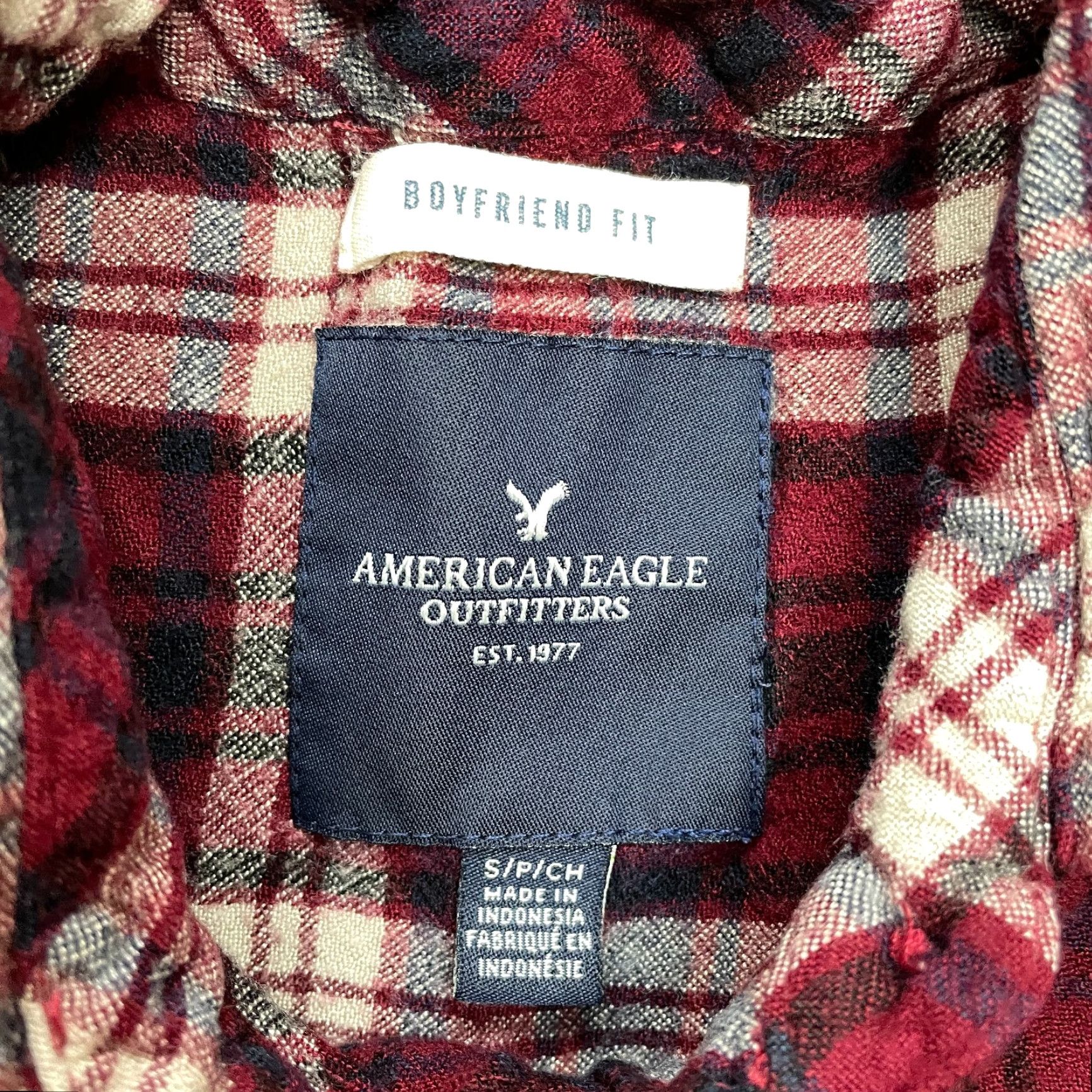 Abercrombie & Fitch VINTAGE Abercrombie & Fitch Ann-Mazingly Soft Flannel Shirt Womens Small Boyfriend Fit Size S / US 4 / IT 40 - 3 Thumbnail