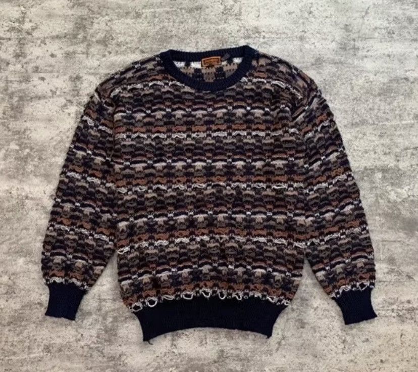 Vintage × Yves Saint Laurent Knitwear Yves Saint Lauren Size US L / EU 52-54 / 3 - 1 Thumbnail