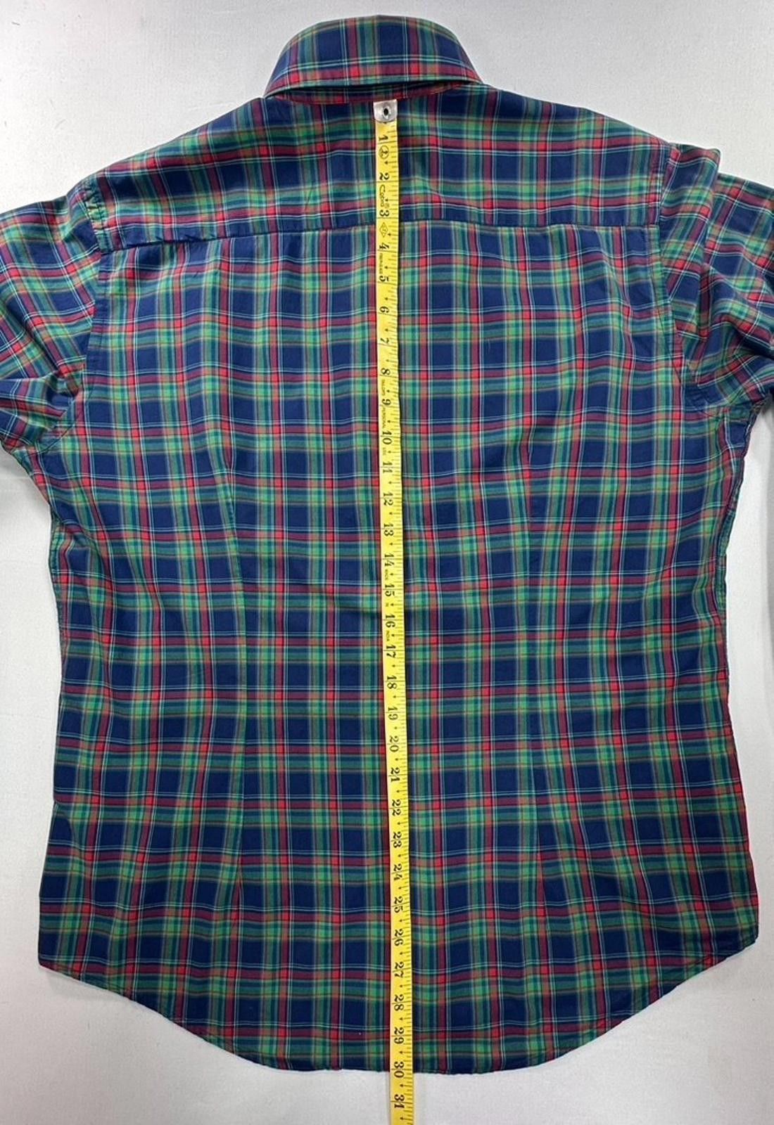 Other Fusaro Antonio Cotton Multicolor Button Up Mens XL 17/44 Size US XL / EU 56 / 4 - 4 Thumbnail