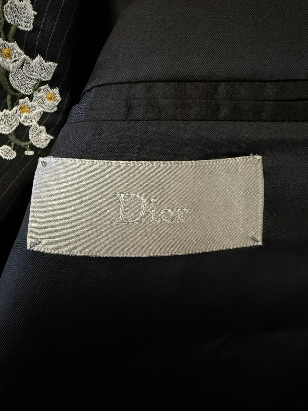 Dior Dior FW14 lily of Valley embroidery blazer suit Size 44R - 5 Thumbnail