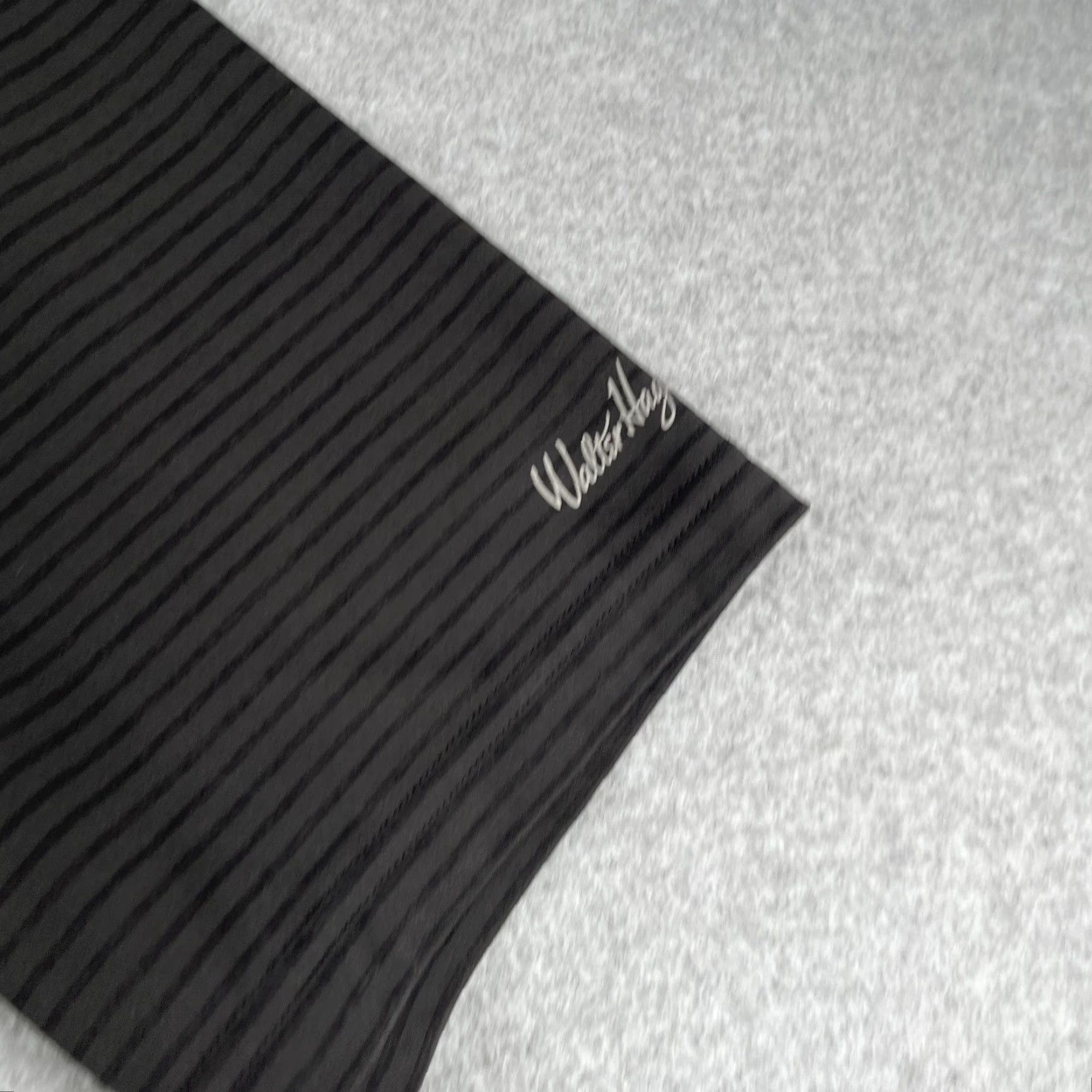 Vintage Walter Hagen Performance Golf Polo Shirt Mens Large Black Striped Stretch Polo Casual Sports Golf Shirt Mens L Black Striped Stretch Walter Hagen Size US L / EU 52-54 / 3 - 3 Thumbnail