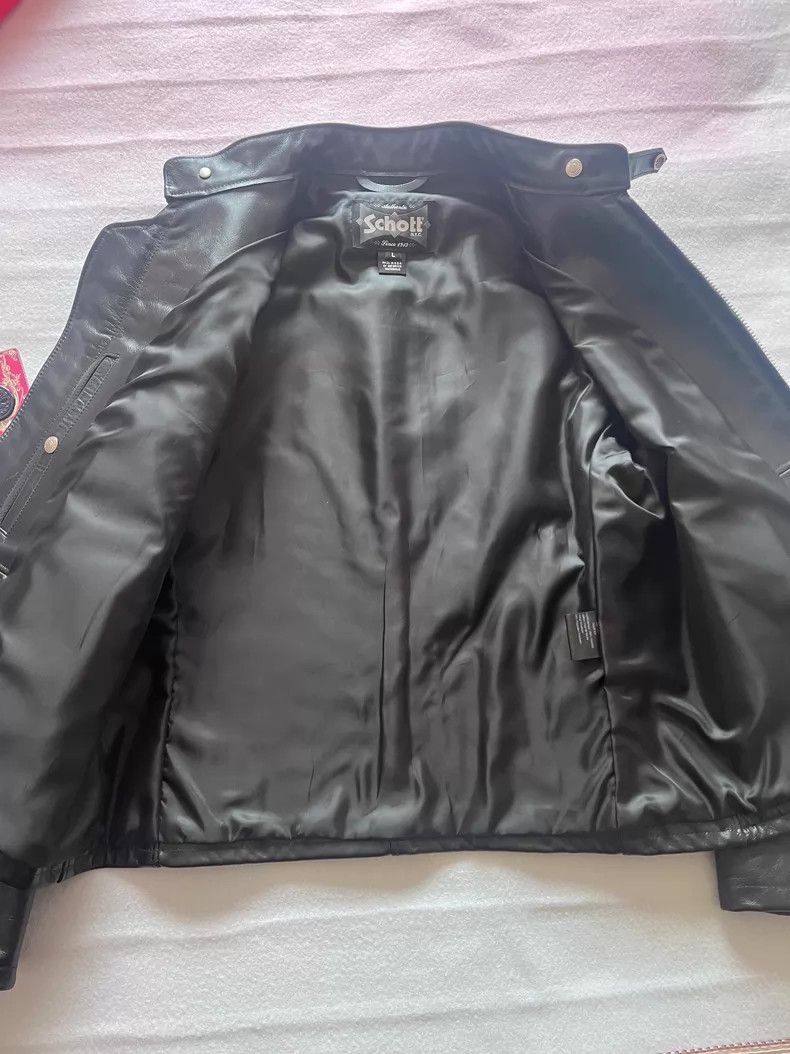 Schott Schott 654 Cowhide stand-up collar jacket Size US L / EU 52-54 / 3 - 2 Thumbnail