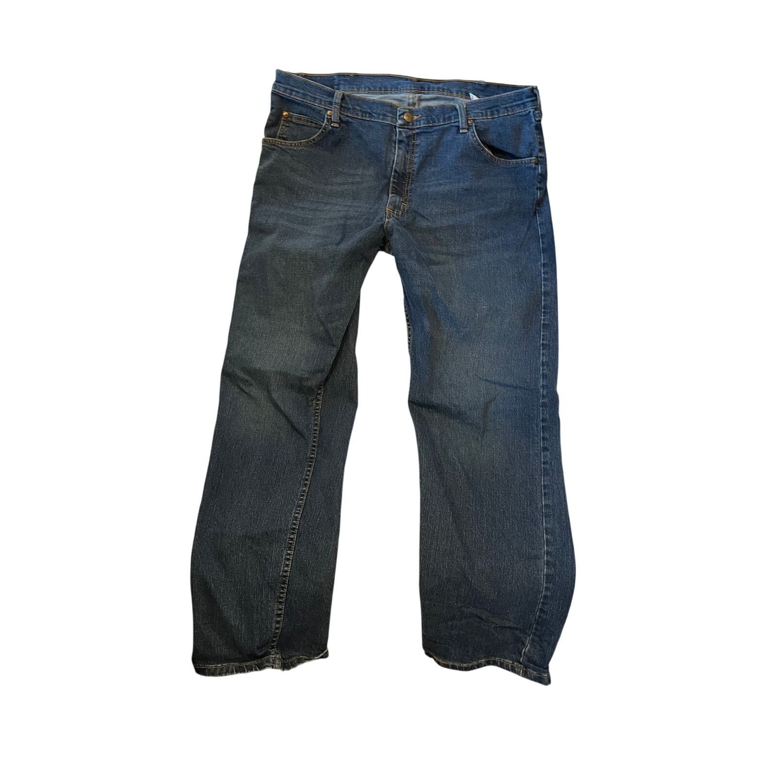 Wrangler Wrangler Classic Straight Leg Jeans Mens 38x32 Size US 38 / EU 54 - 1 Thumbnail