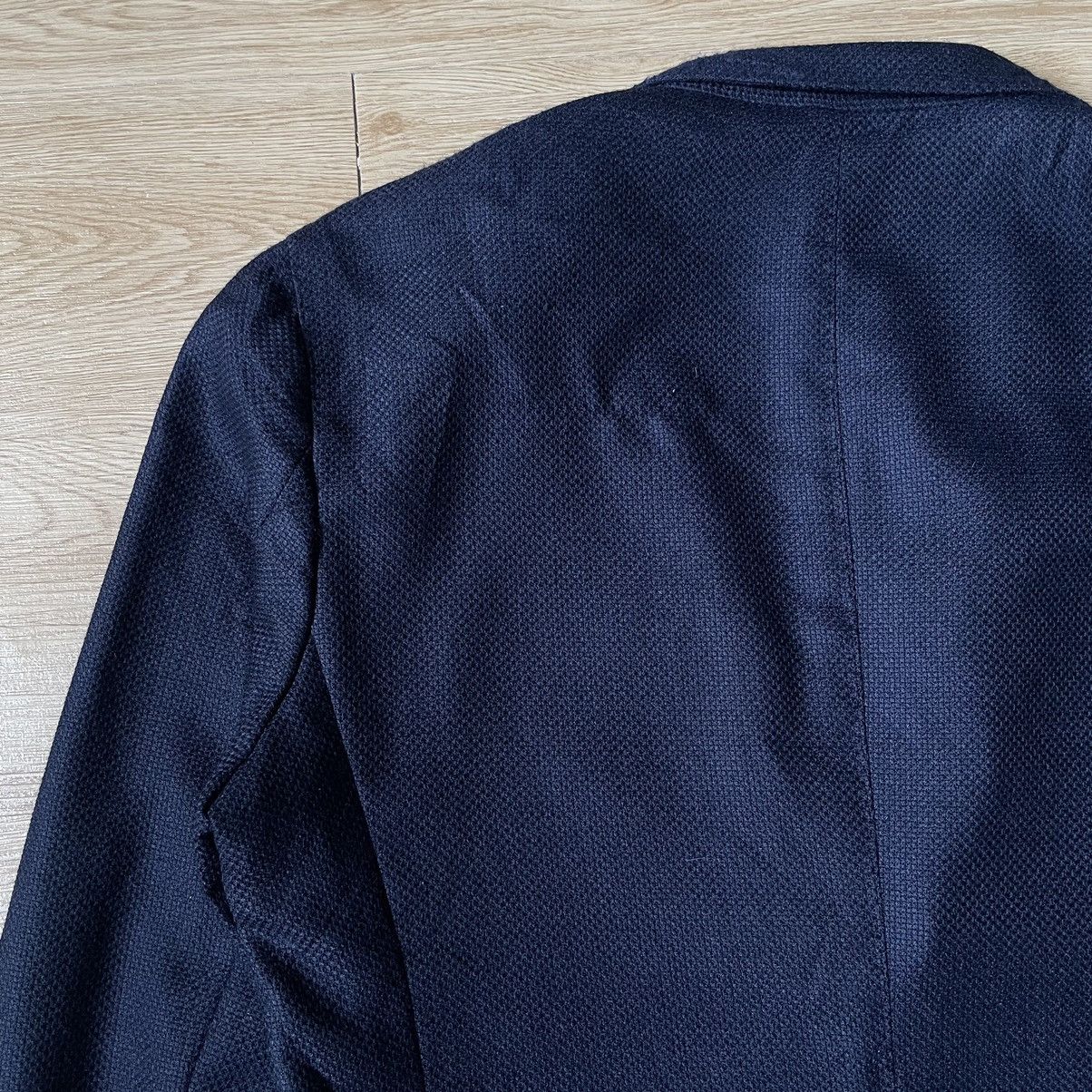 Boglioli 🇮🇹 Boglioli Milano Italy Blazer Virgin Wool Navy Blue Size US S / EU 44-46 / 1 - 21 Thumbnail