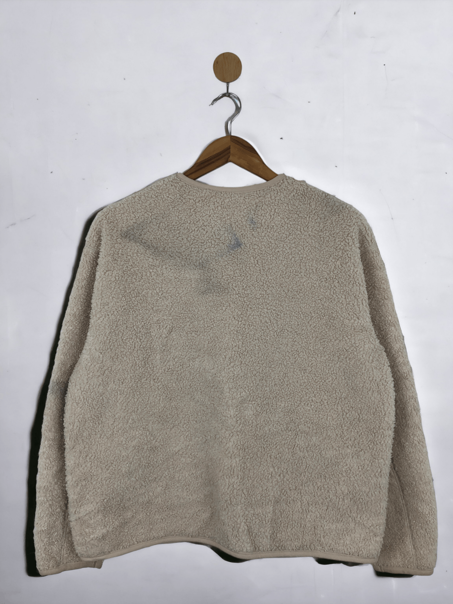 Uniqlo Uniqlo Full Button Up Bomber Sherpa Cardigan JA0006 Size US XL / EU 56 / 4 - 3 Thumbnail