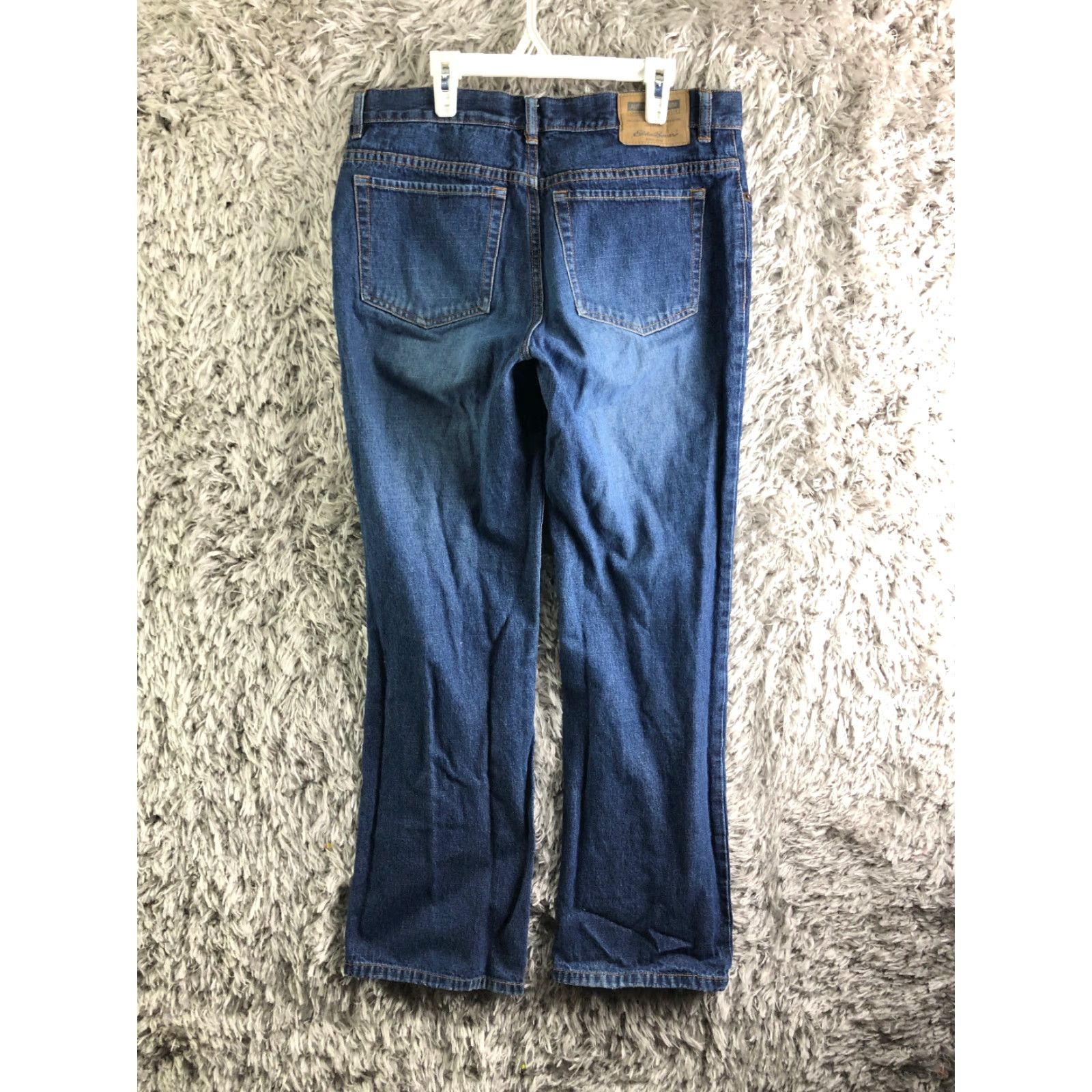 Eddie Bauer Eddie Bauer Womens Jeans Bootcut Denim Medium Wash Blue Size 10 Regular 31in Inseam Pockets Zipper Button Belt Loops Denim Jeans Women Size 32" / US 10 / IT 46 - 5 Thumbnail