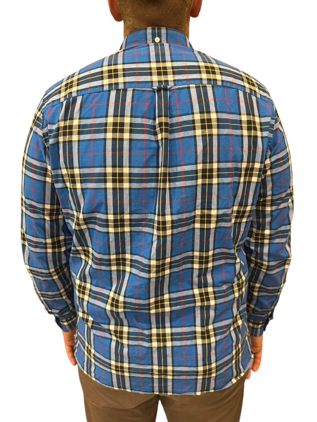 Fred Perry Fred Perry Logo Checked Button Up Long Sleeve Shirt XL Size US XL / EU 56 / 4 - 3 Thumbnail