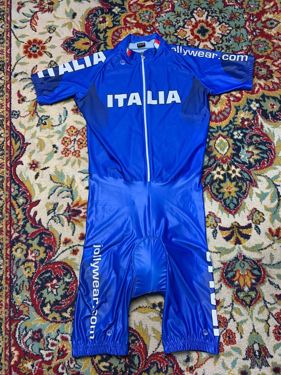 Bicycle JOLLYWEAR Cycling Skinsuit Italy size 2XL Size US XXL / EU 58 / 5 - 1 Thumbnail