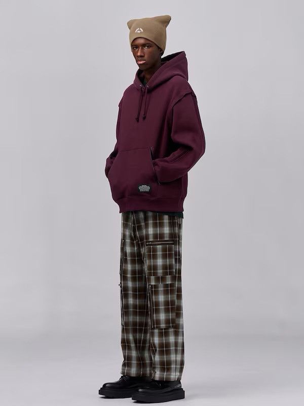 Zip Pocket Pants Plaid