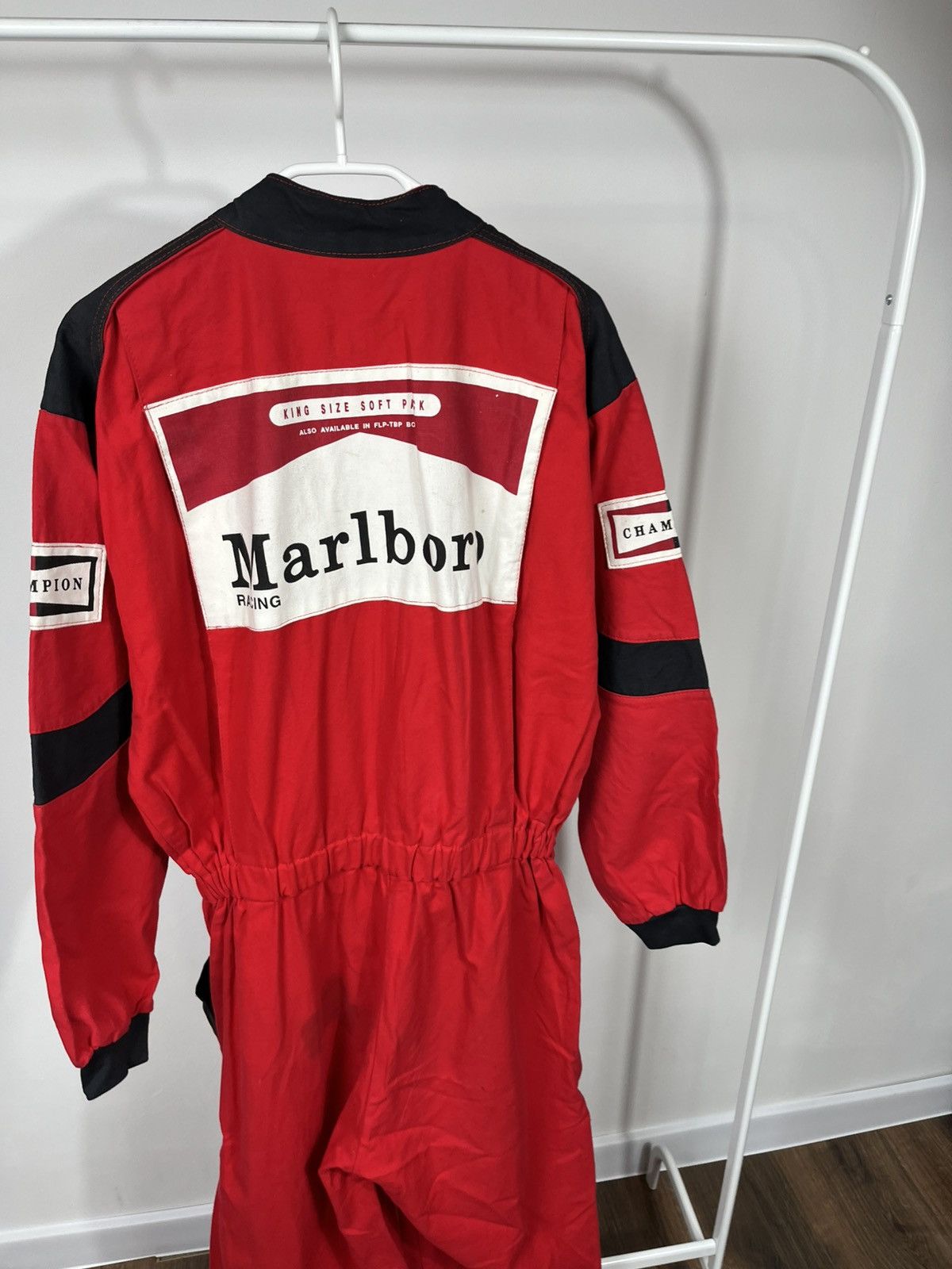 Marlboro Vintage Marlboro Racing Suit Coveralls Red Mazda Workwear Size US L / EU 52-54 / 3 - 20 Thumbnail
