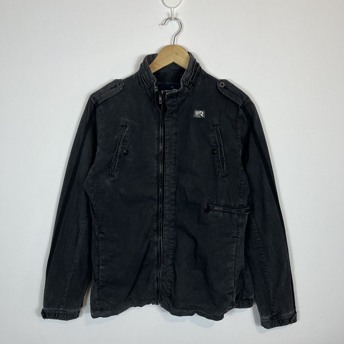 G-Star G-Star Black Multipocket Shane Overshirt Jacket Avant-Garde Size L / US 10 / IT 46 - 1 Thumbnail