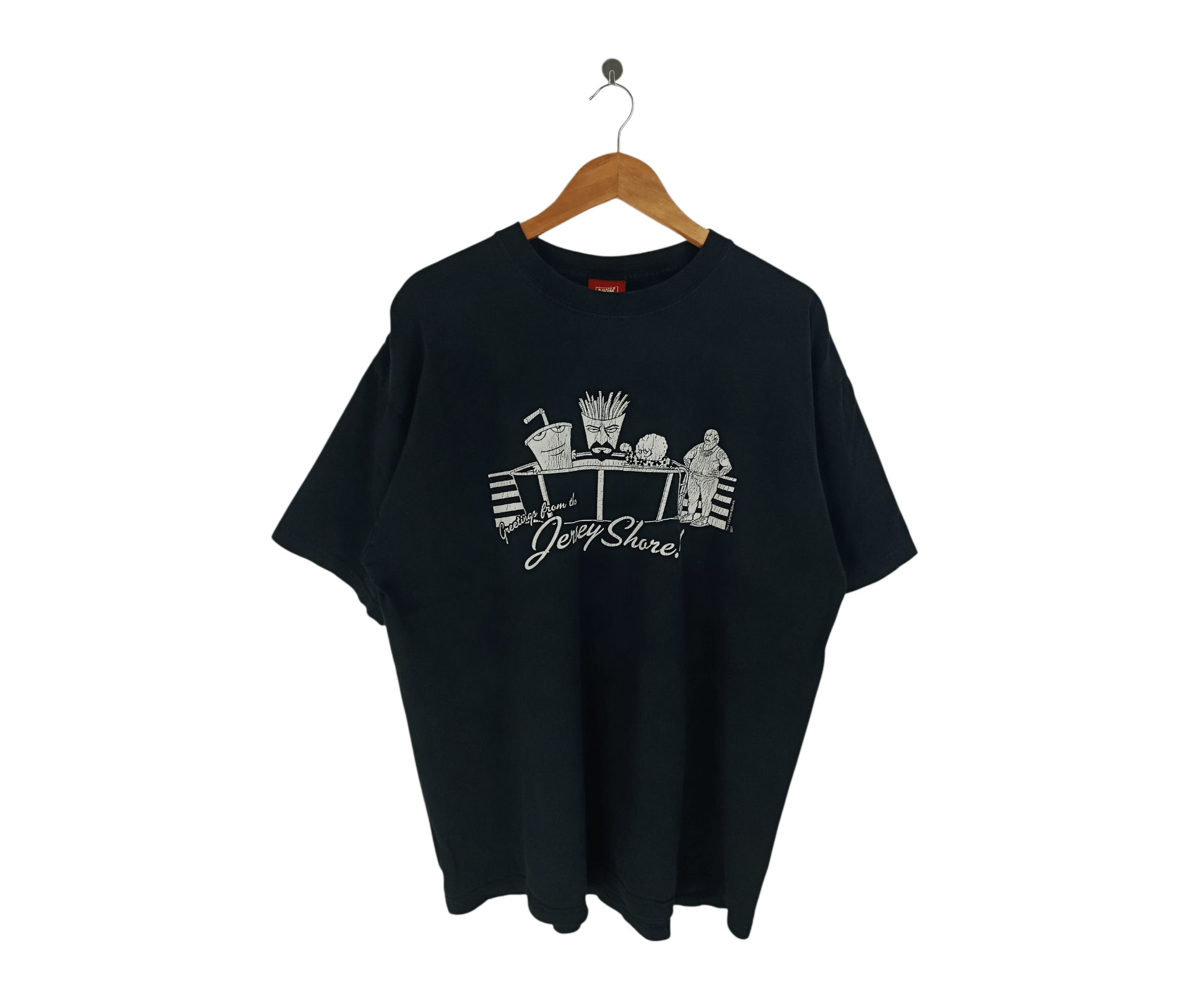 VINTAGE 2000 AQUA TEEN HUNGER FORCE ADULT SWIM JERSEY SHORE