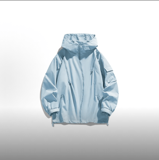 Other P5P5 Zipper Series Waterproof Windbreaker Hoodie Size US XXL / EU 58 / 5 - 1 Thumbnail