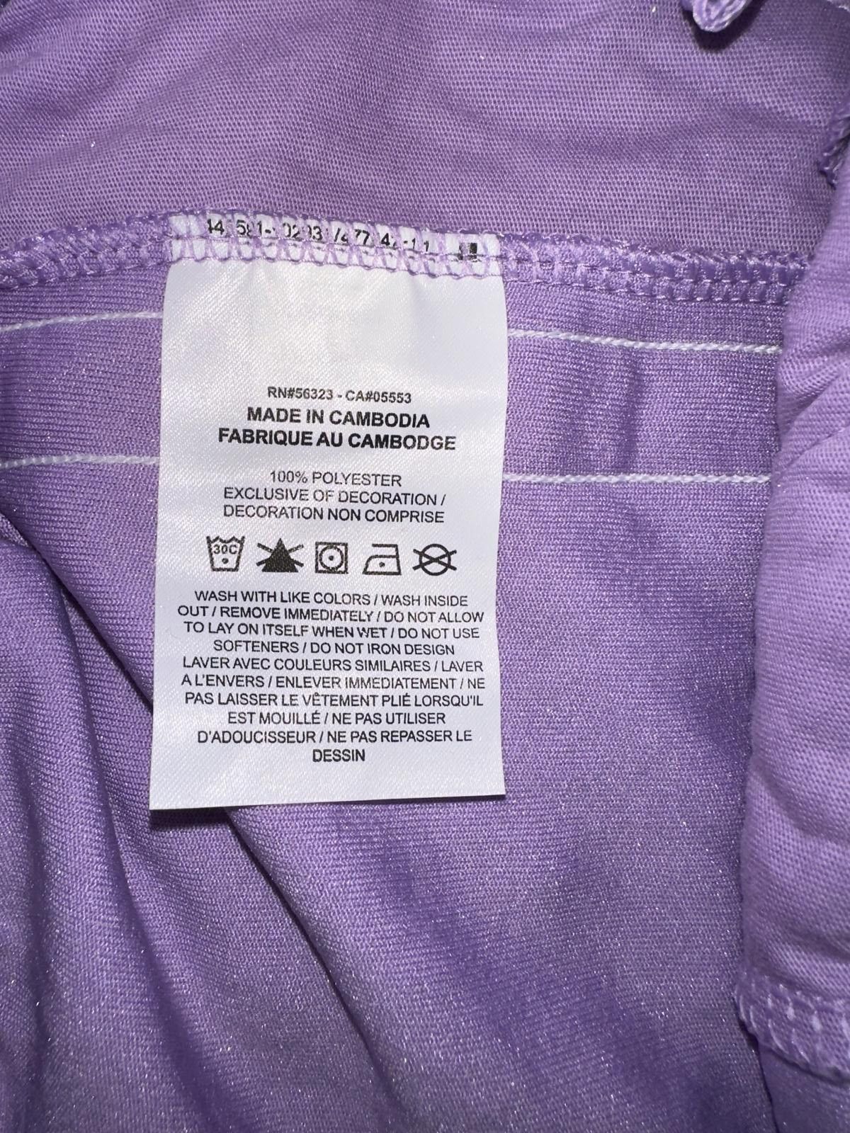 Nike Nike Big Kids (Girl’s) Velour Purple Tracksuit Pants Size 24" / US 00 / IT 34 - 9 Thumbnail