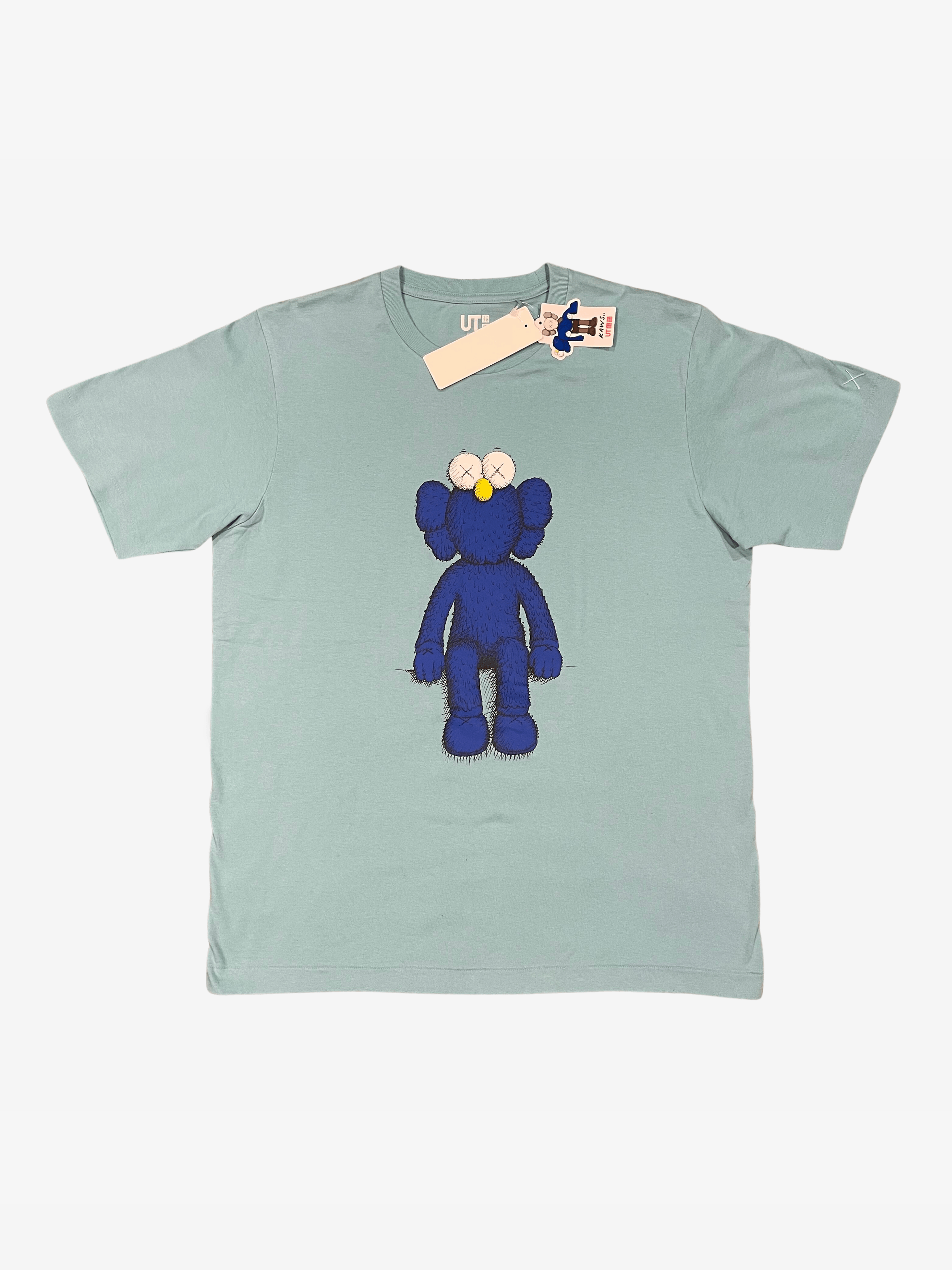 Kaws × Uniqlo KAWS x Uniqlo Aqua Blue BFF Tee Size US L / EU 52-54 / 3 - 1 Thumbnail