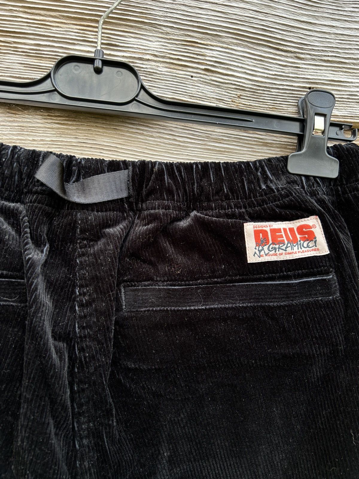 Gramicci Gramicci x Deus Ex Machina Long Corduroy Velvet Pants Black Size US 34 / EU 50 - 6 Thumbnail