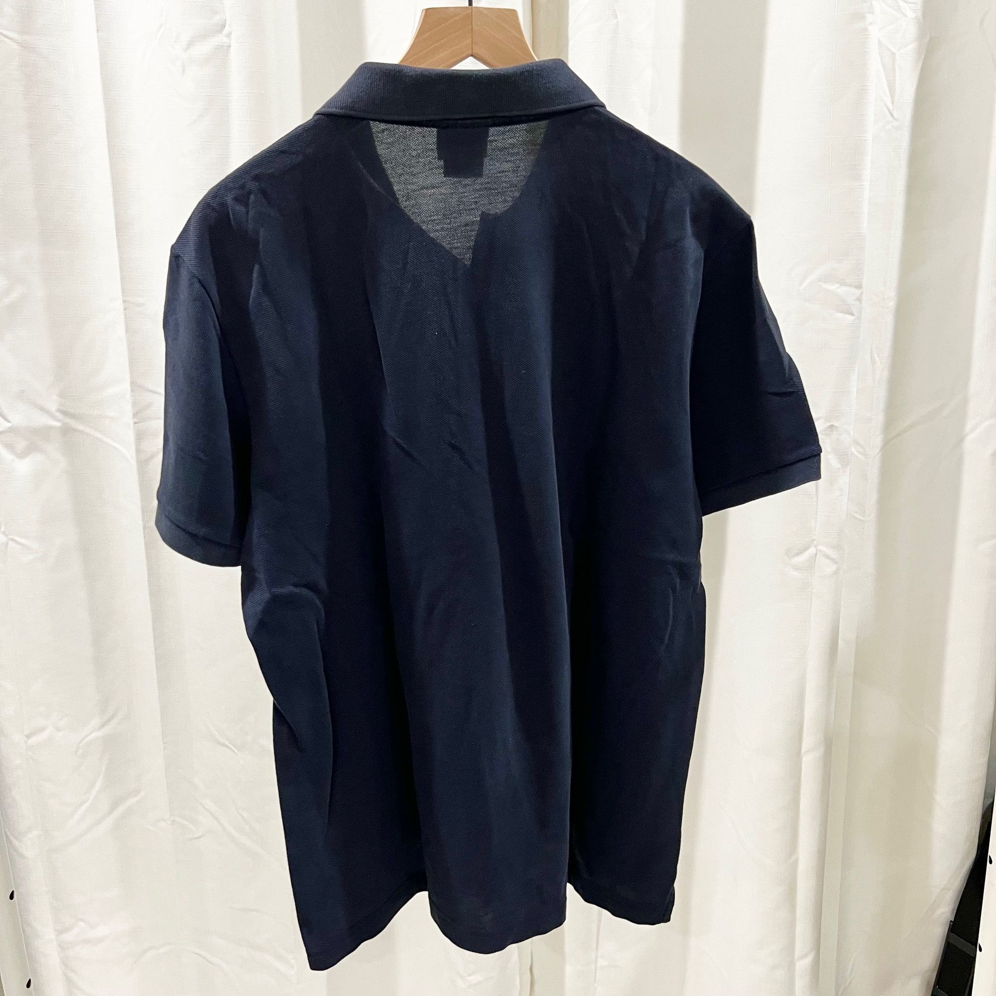 Lacoste Dark Blue France Flag Logo Colorway Polo Shirt