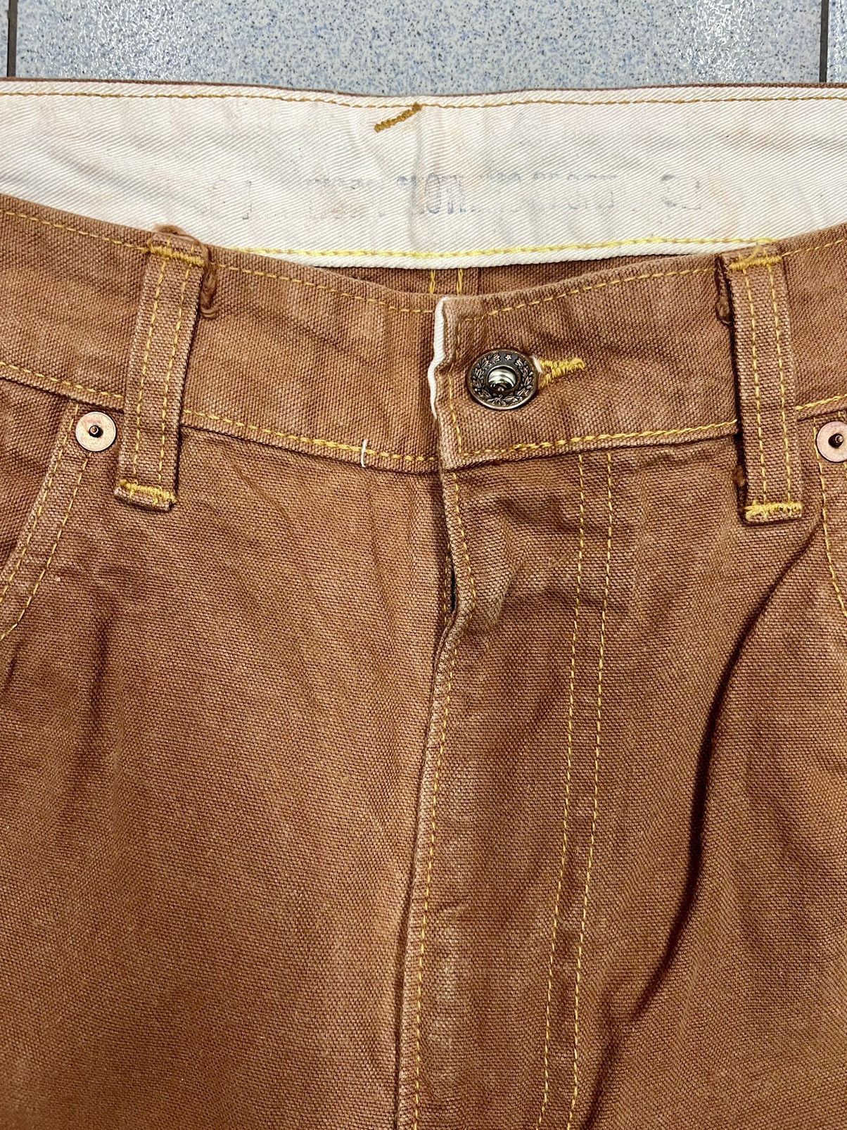 Vintage Vintage 80s Unbranded Worker Pants Size US 34 / EU 50 - 5 Thumbnail
