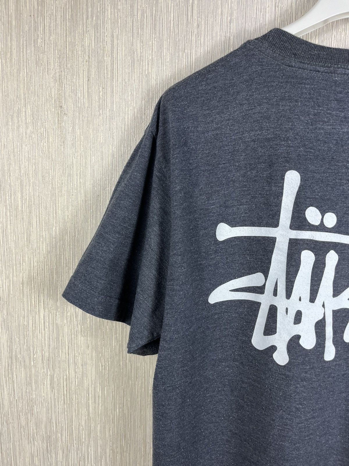 Stussy × Vintage Vintage Stussy stock back logo copyright rare tee t-shirt Size US M / EU 48-50 / 2 - 14 Thumbnail