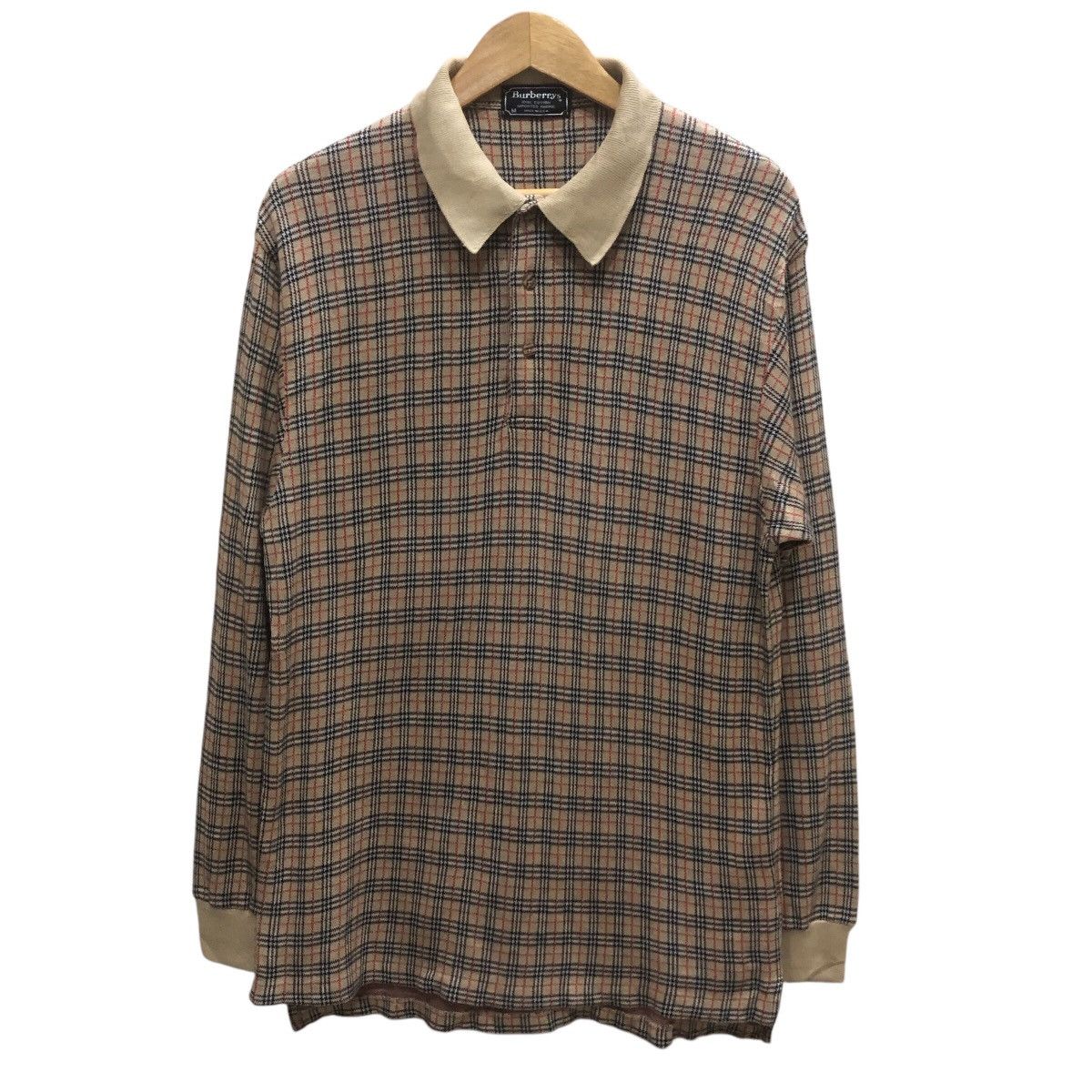 Burberry × Vintage Burberrys Made In Usa Long Sleeve Shirt Size US M / EU 48-50 / 2 - 1 Thumbnail