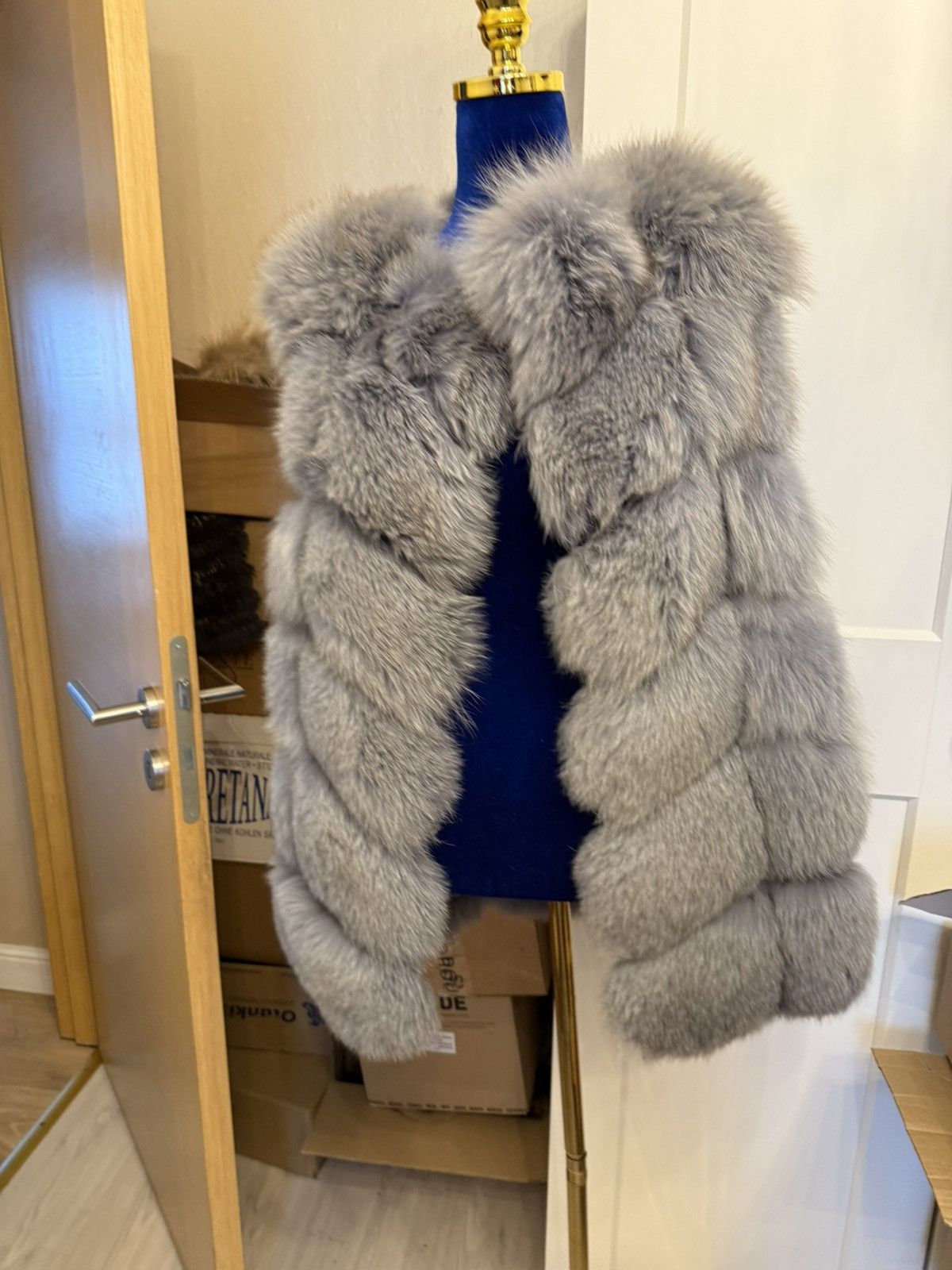 Vintage Fur fox veste Size M / US 6-8 / IT 42-44 - 1 Thumbnail