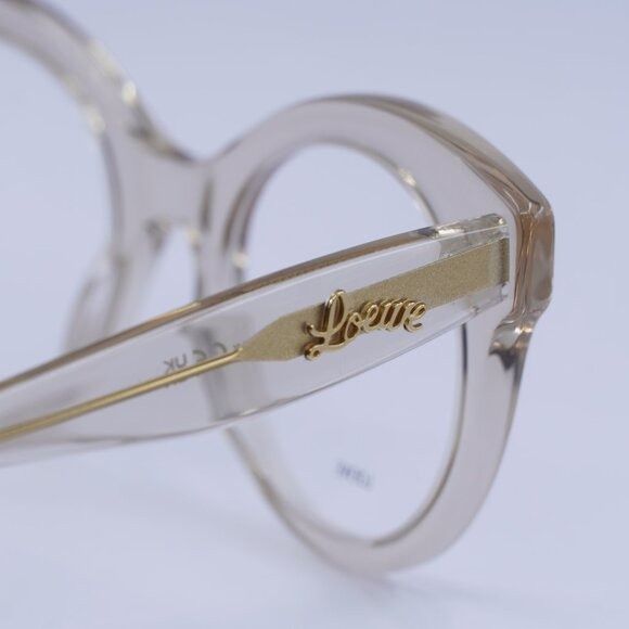 Loewe 🕶️ New Loewe LW50074I 057 Eyeglasses - Transparent Brown Size ONE SIZE - 5 Thumbnail