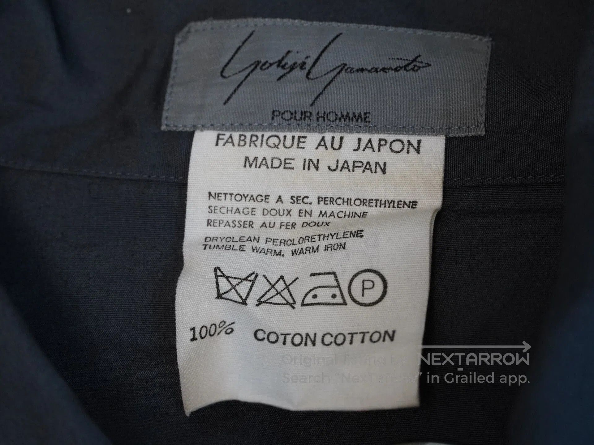 Yohji Yamamoto Yohji Yamamoto 1980ss Zip Shirt. Size US M / EU 48-50 / 2 - 9 Thumbnail
