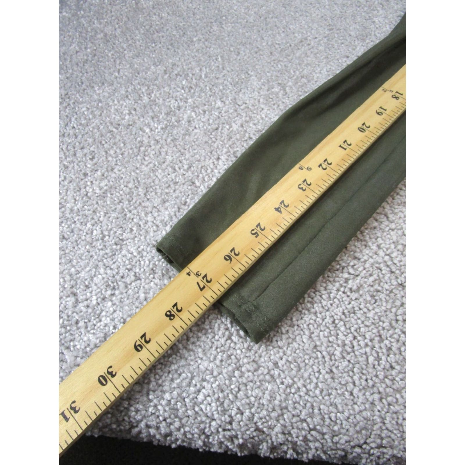 Spanx Spanx Leggings Womens Small Green Pilling Activewear Nylon Polyester Spandex Gym Training Yoga Ankle Athleisure Classic Colorful Casual Travel Size 28" / US 6 / IT 42 - 4 Thumbnail