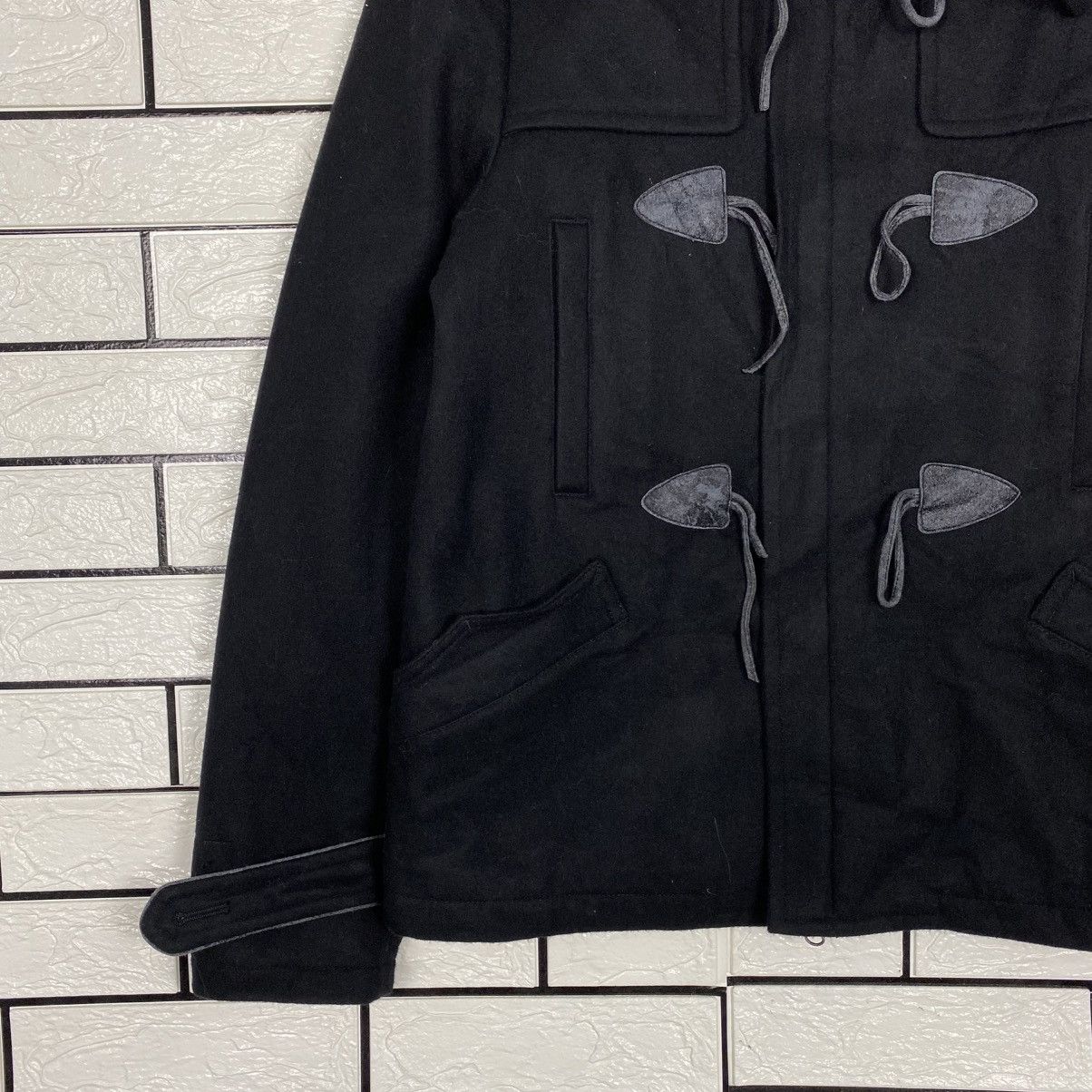 PPFM 📌Biker Wool Duffle Jacket PPFM Bondage Issey Miyake Size US L / EU 52-54 / 3 - 5 Thumbnail