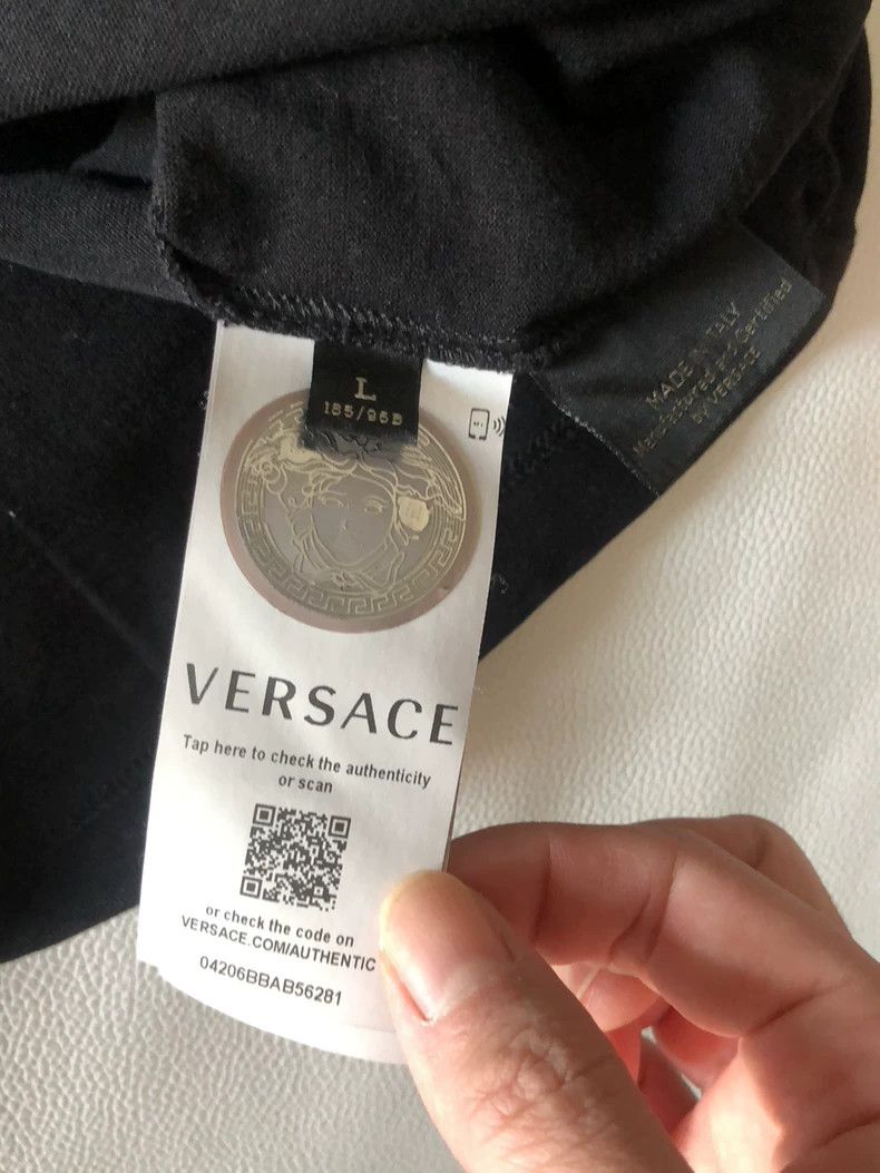 Versace Versace Men's T-shirts Size US L / EU 52-54 / 3 - 5 Thumbnail