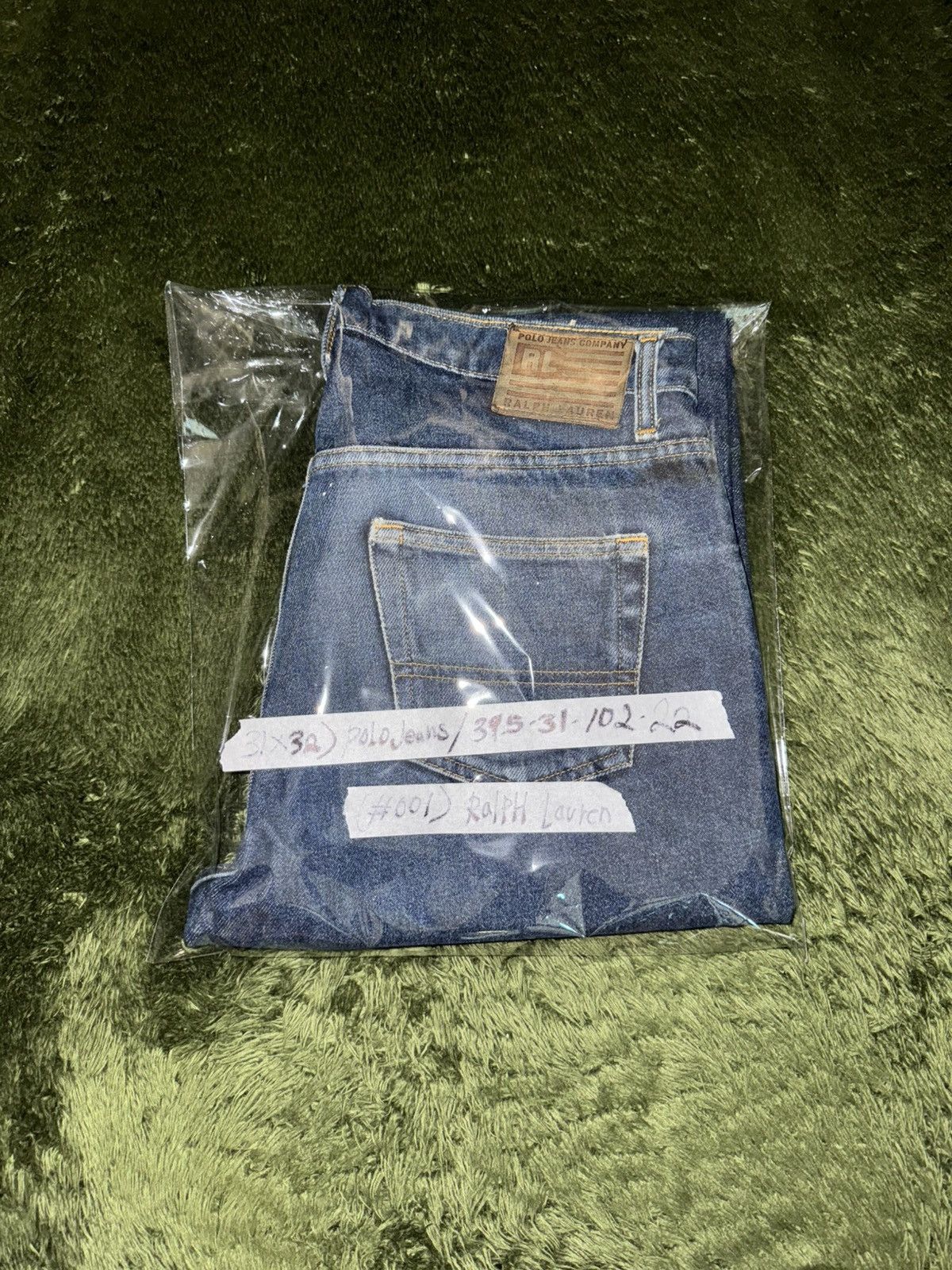 Polo Ralph Lauren [31X32] POLO RALPH LAUREN JEANS button fly denim pants Size US 31 - 12 Thumbnail
