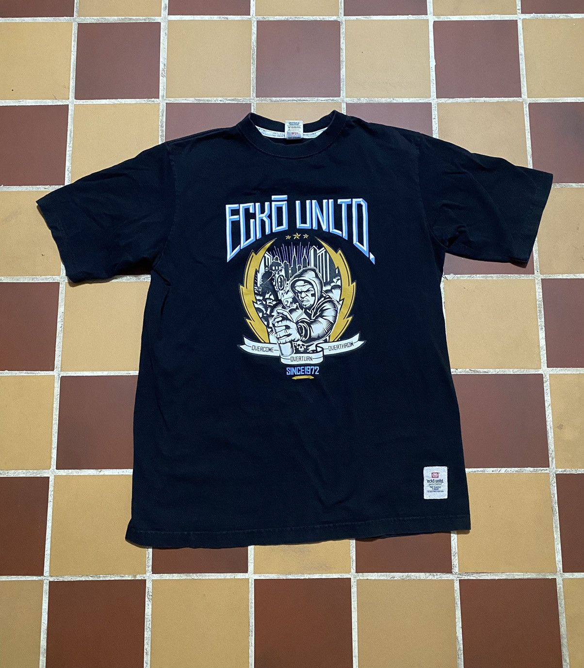 Ecko Unltd. × Vintage Vintage Y2K Echo Unltd skater tee shirt Size US M / EU 48-50 / 2 - 1 Thumbnail