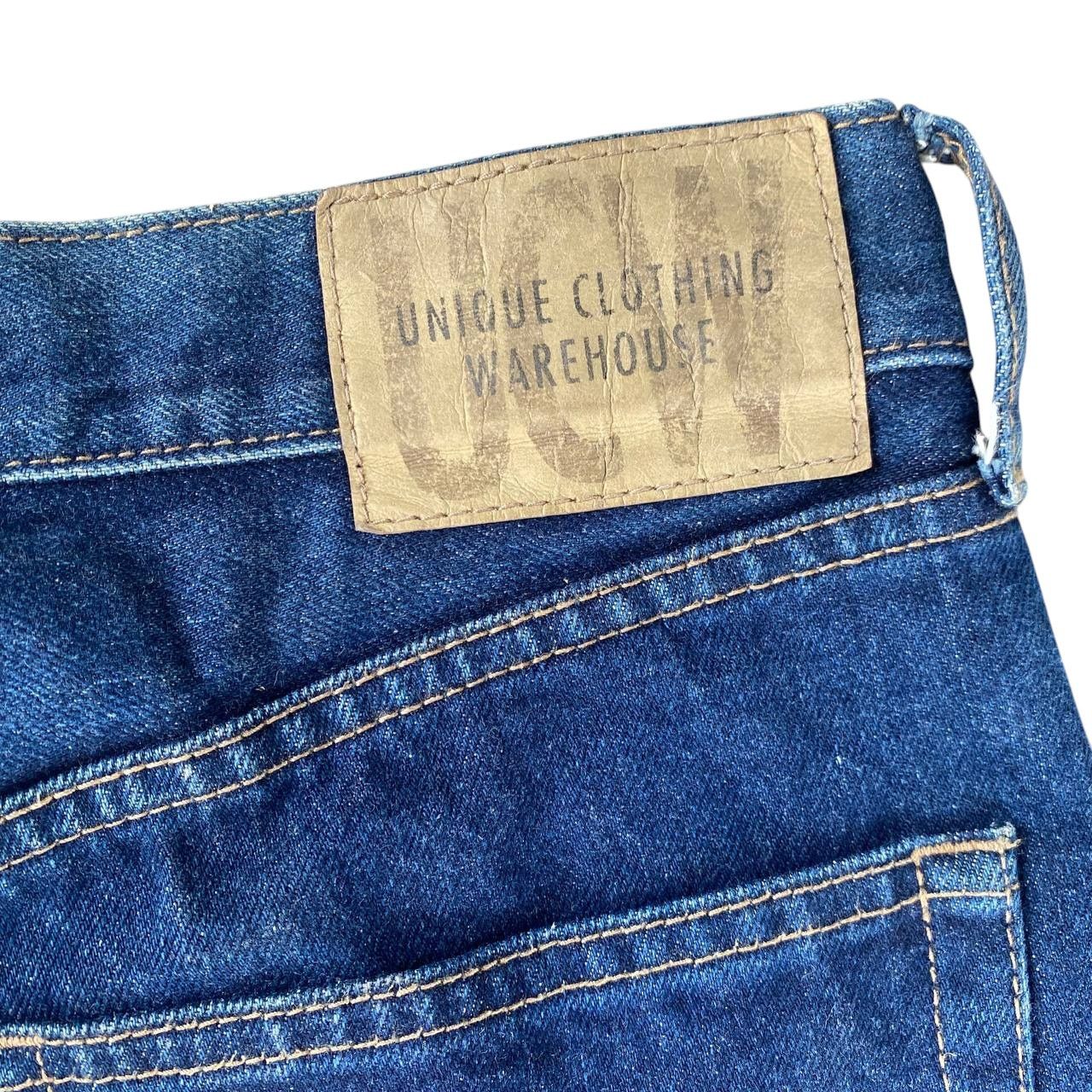 Warehouse Vintage 90s Unique Clothing Warehouse Denim Sun Faded Size US 29 - 14 Thumbnail