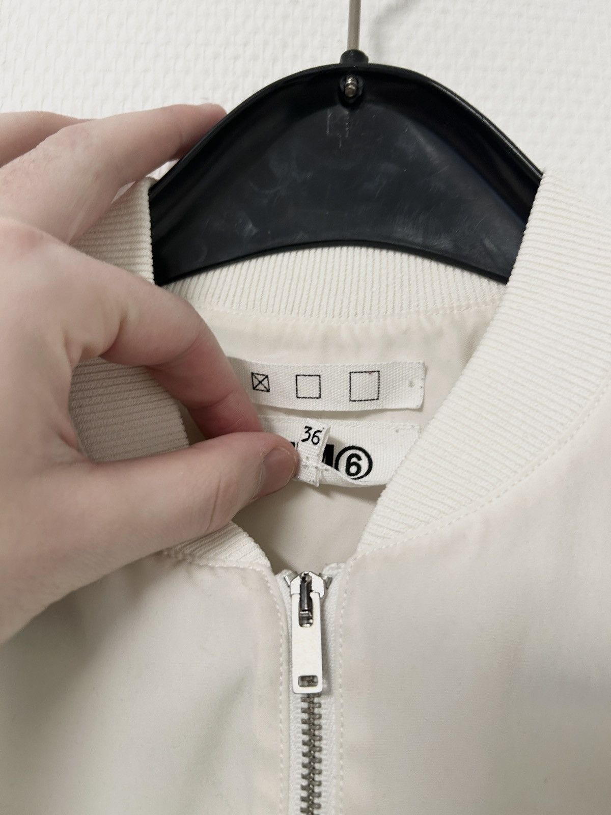 Maison Margiela SS2014 All-White Bomber Jacket Size US XS / EU 42 / 0 - 4 Thumbnail