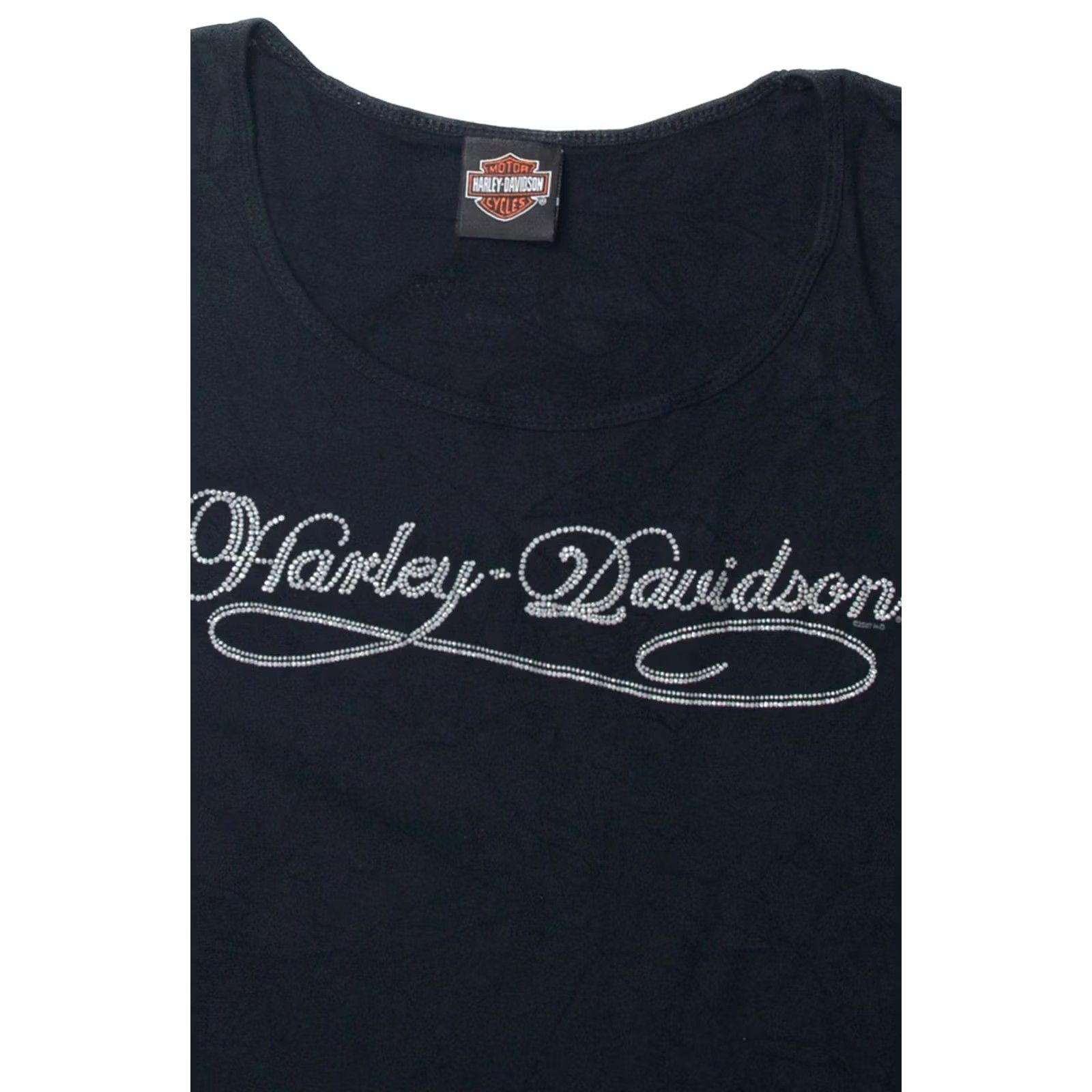 Harley Davidson Harley Davidson Of Ukiah T-Shirt (2000s) Unisex Adults X-Large Black Short Sleeve Vintage Ragstock Shirt Mens Womens Boys Girls Size US XL / EU 56 / 4 - 2 Thumbnail