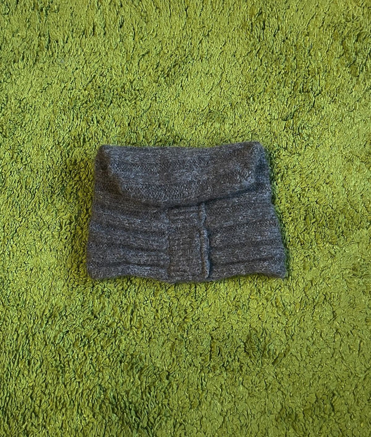 Isabel Benenato Isabel Benenato avant garde mohair alpaca blend ribbed hat Size ONE SIZE - 7 Thumbnail