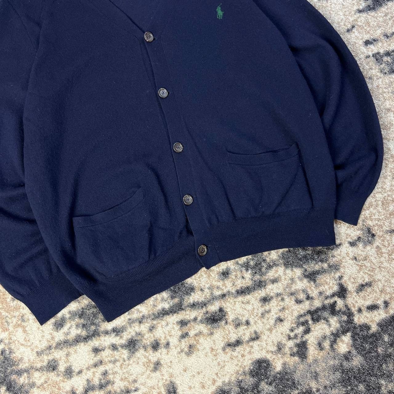 Polo Ralph Lauren Polo Ralph Lauren Luxury Vintage Merino Wool Cargigan Size US XL / EU 56 / 4 - 3 Thumbnail