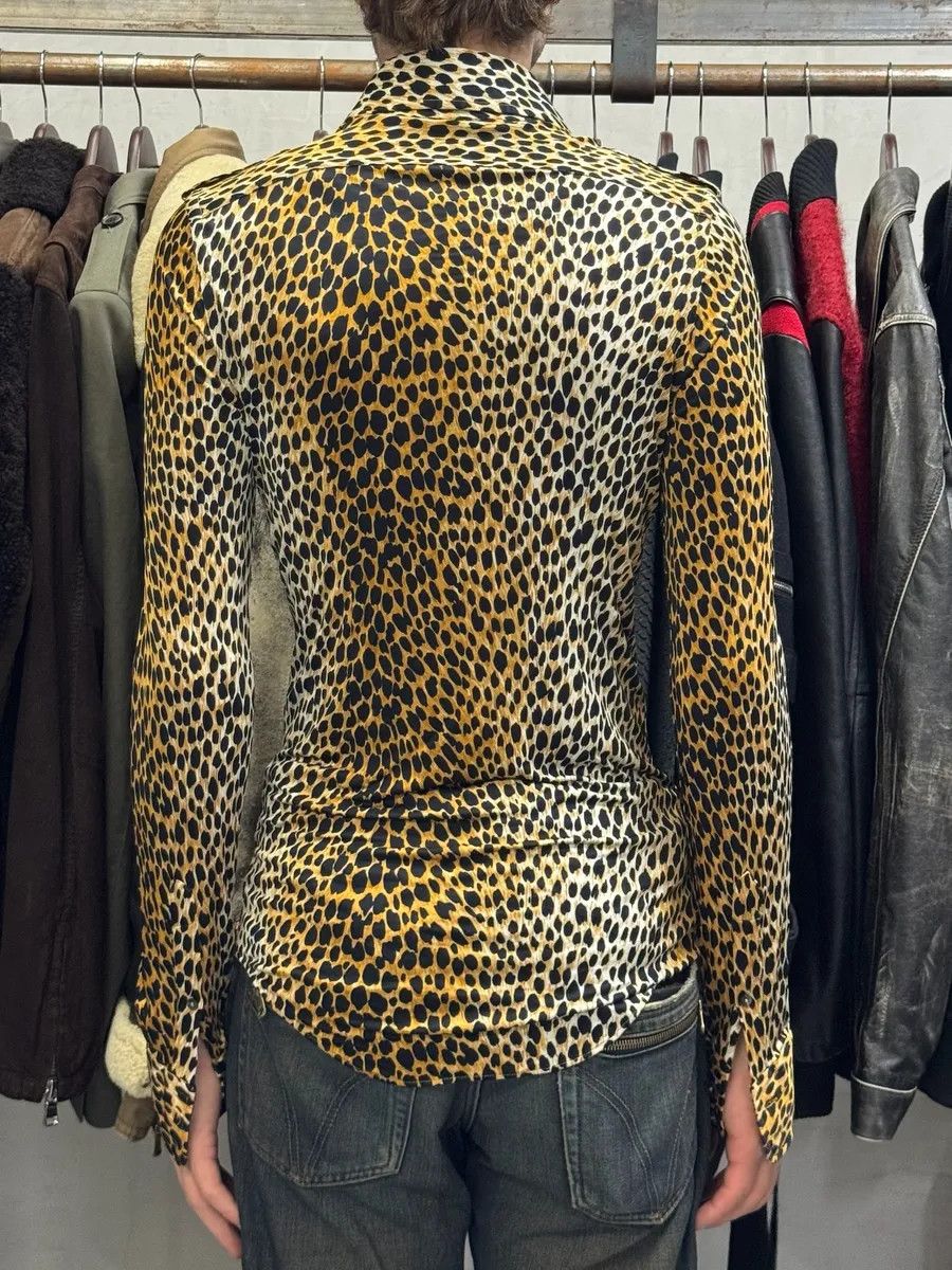 Dolce & Gabbana × Vintage SS2015 Dolce & Gabbana Leopard Shirt Size XS / US 0-2 / IT 36-38 - 3 Thumbnail