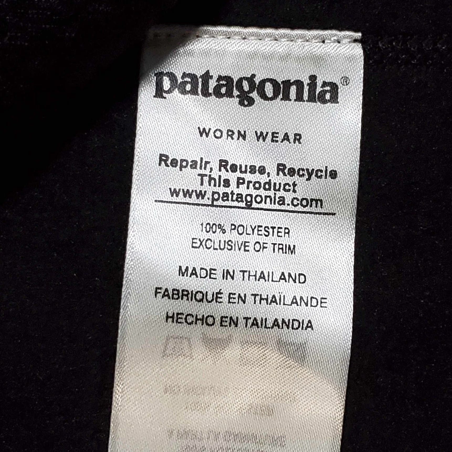 Patagonia Patagonia Fleece 1/4 Zip Pullover Womens Small Black Long Sleeve Mock Neck S Shirt Pullover Womens Black 90s? Size S / US 4 / IT 40 - 5 Thumbnail