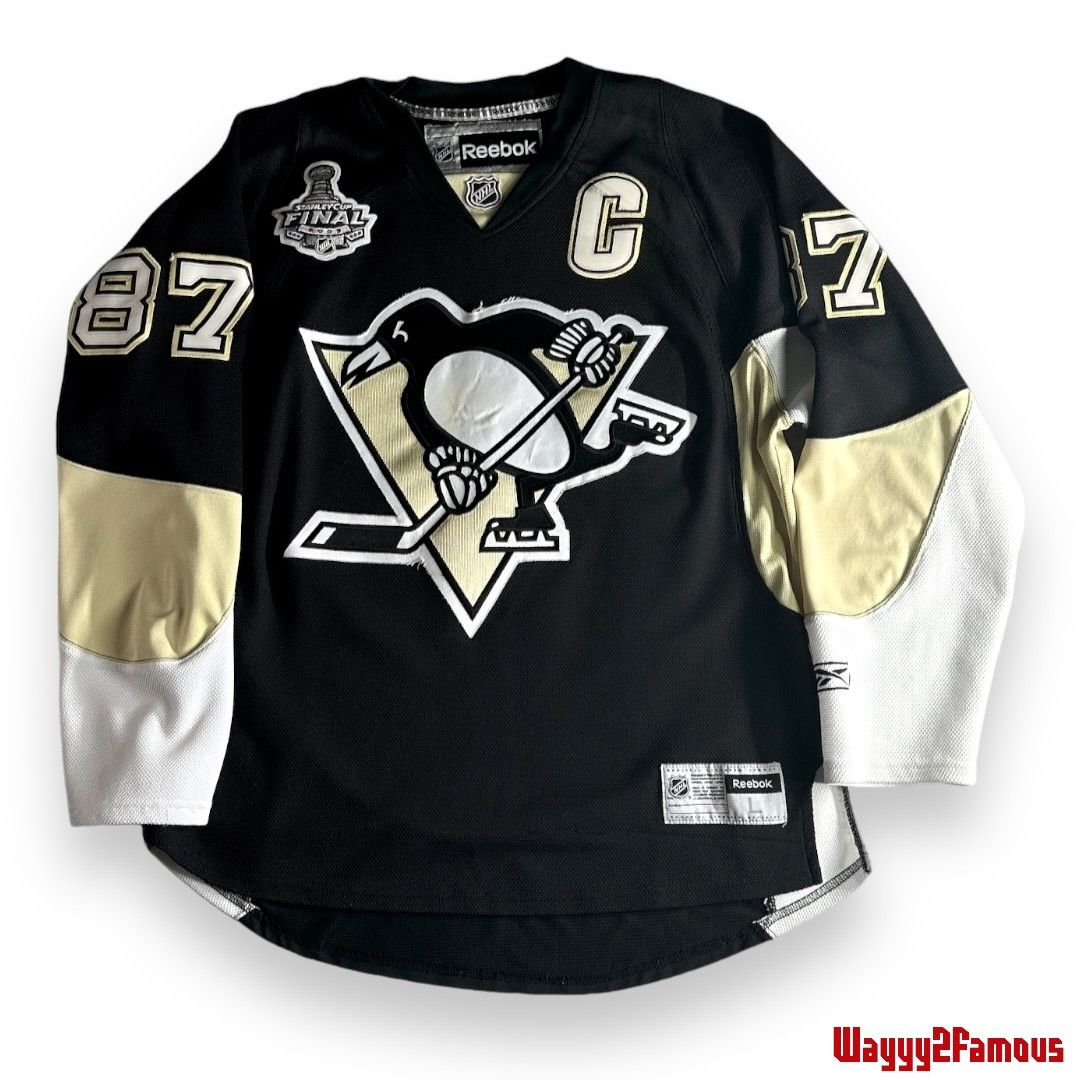 Reebok Sidney Crosby 2009 Stanley Cup Jersey Size US L / EU 52-54 / 3 - 1 Thumbnail