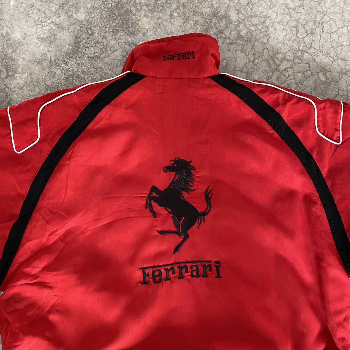 Ferrari Vintage 1996 Ferrari Formula 1 Nice Man Racing Jacket Size US XXL / EU 58 / 5 - 16 Thumbnail