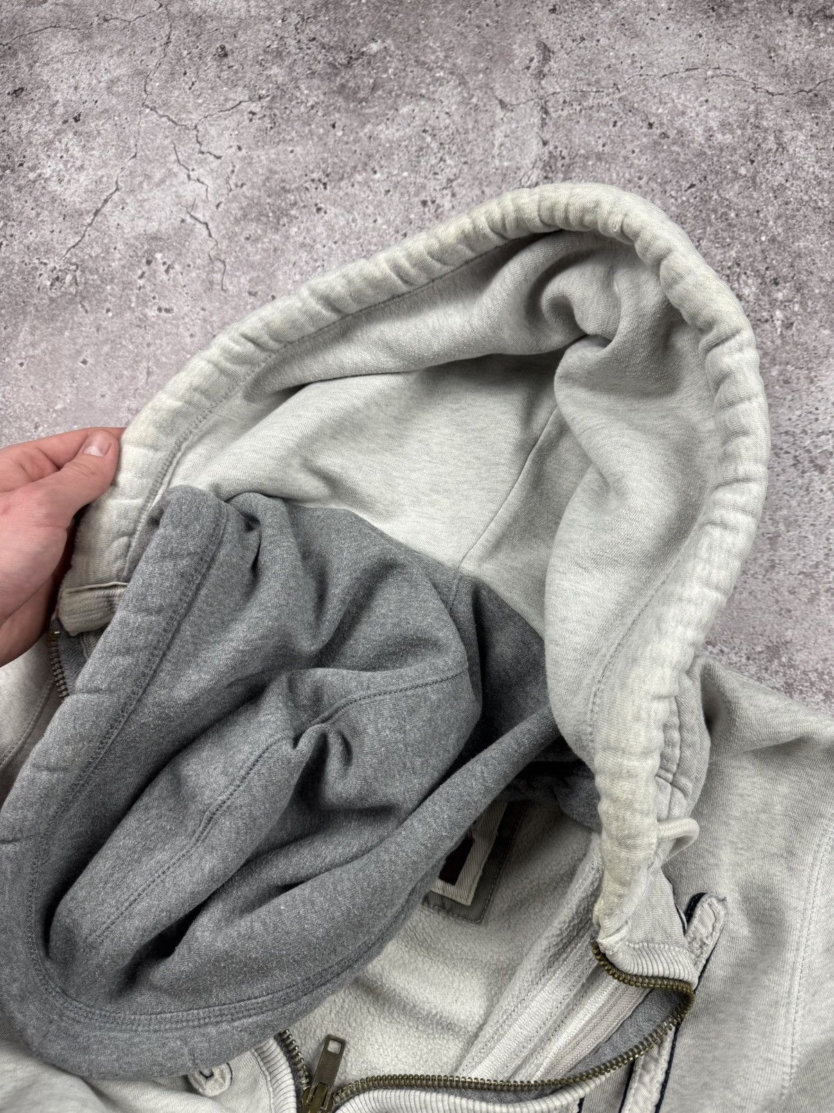 Japanese Brand Vintage Superdry Japan Spirit LGB style y2k fur zip hoodie Size US L / EU 52-54 / 3 - 7 Thumbnail