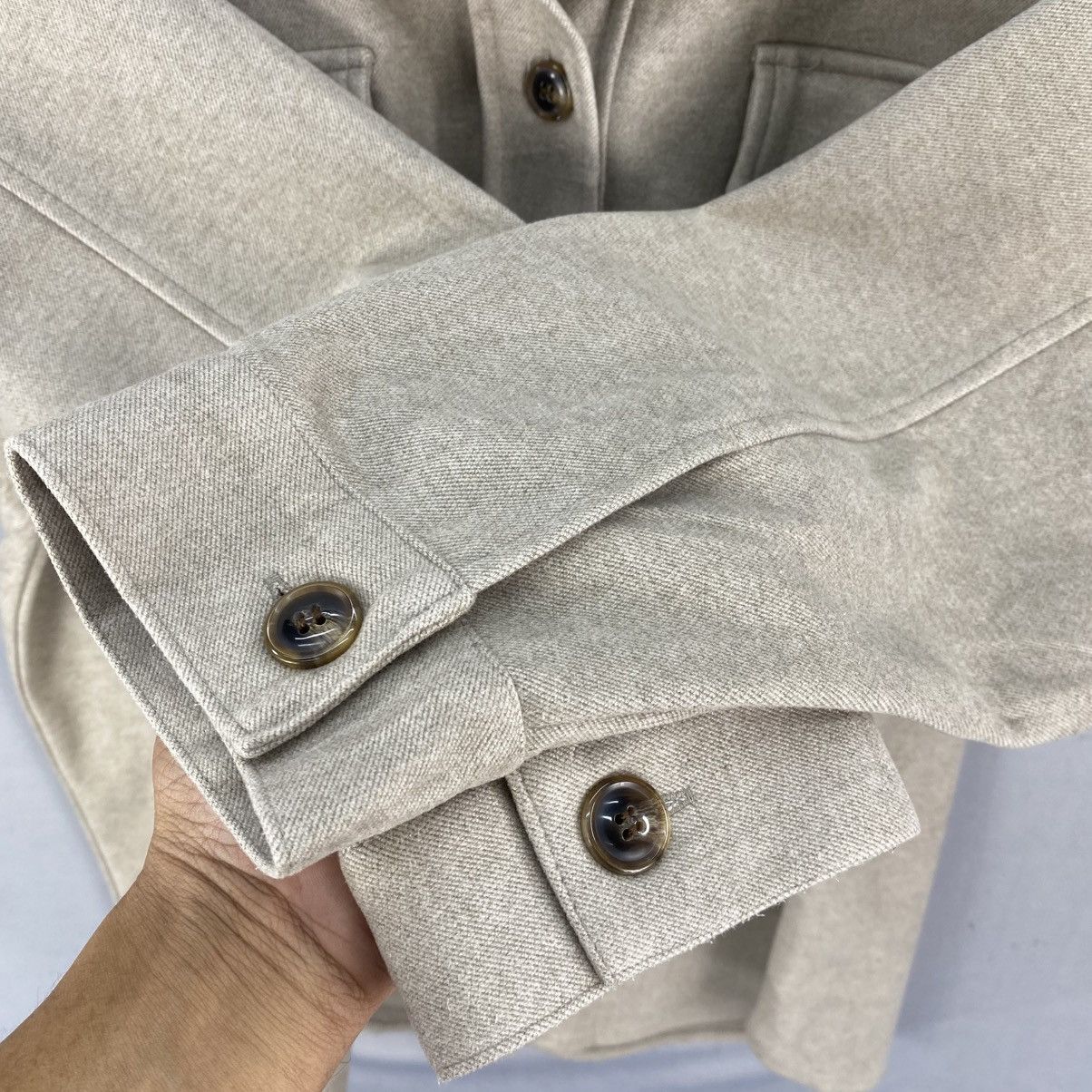 Japanese Brand Vintage Simplicite Baggy Flannel Jacket Size US XL / EU 56 / 4 - 10 Thumbnail