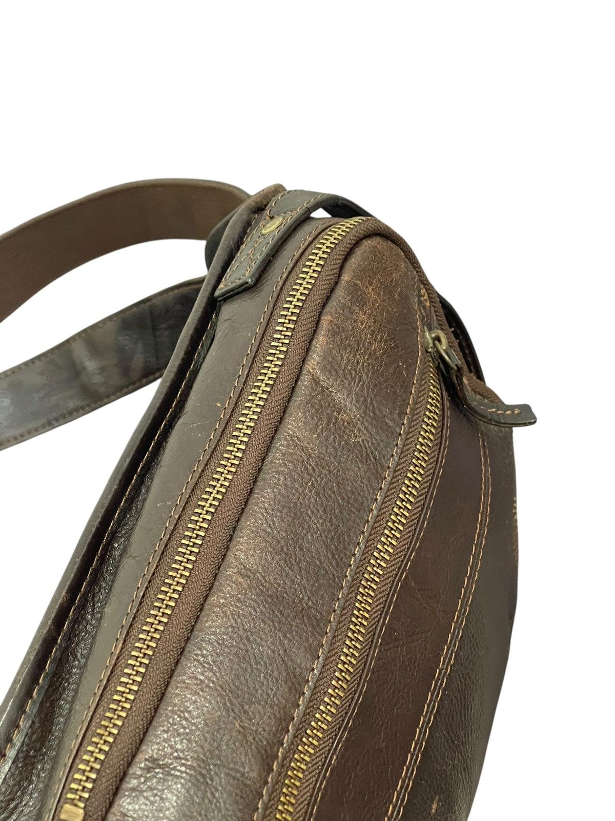 Genuine Leather Full Leather Chelica Cross Body Bag 6🟩 Size ONE SIZE - 9 Thumbnail